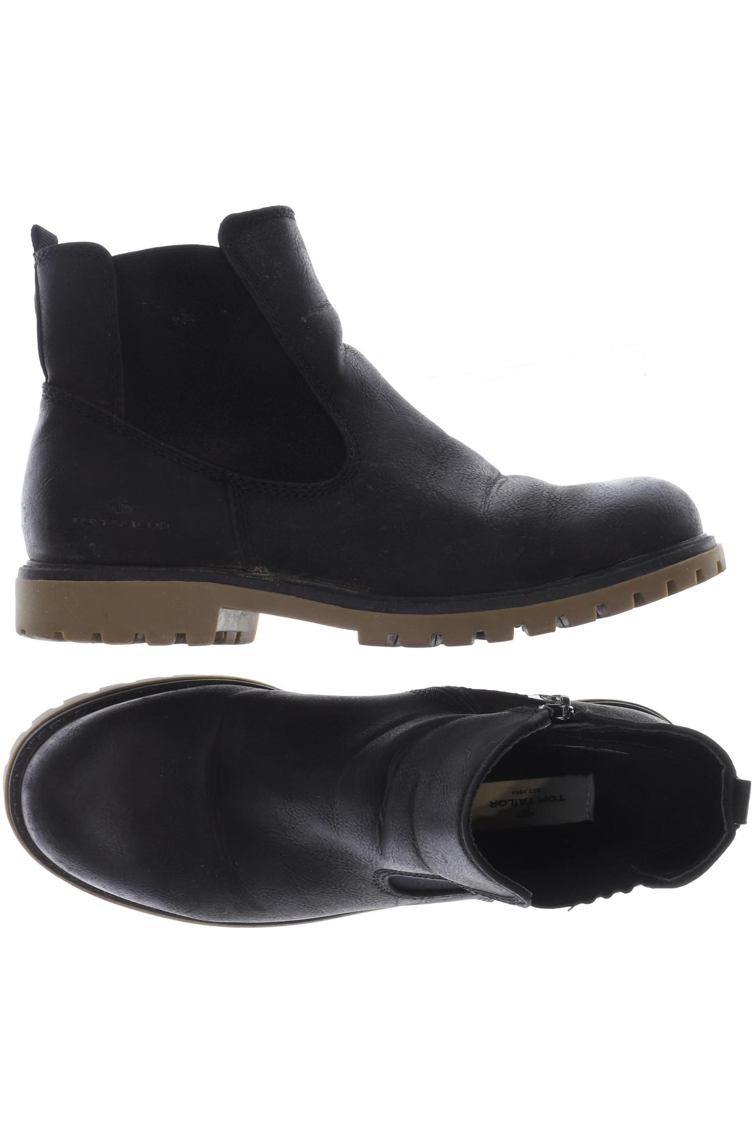 

Tom Tailor Damen Stiefelette, schwarz