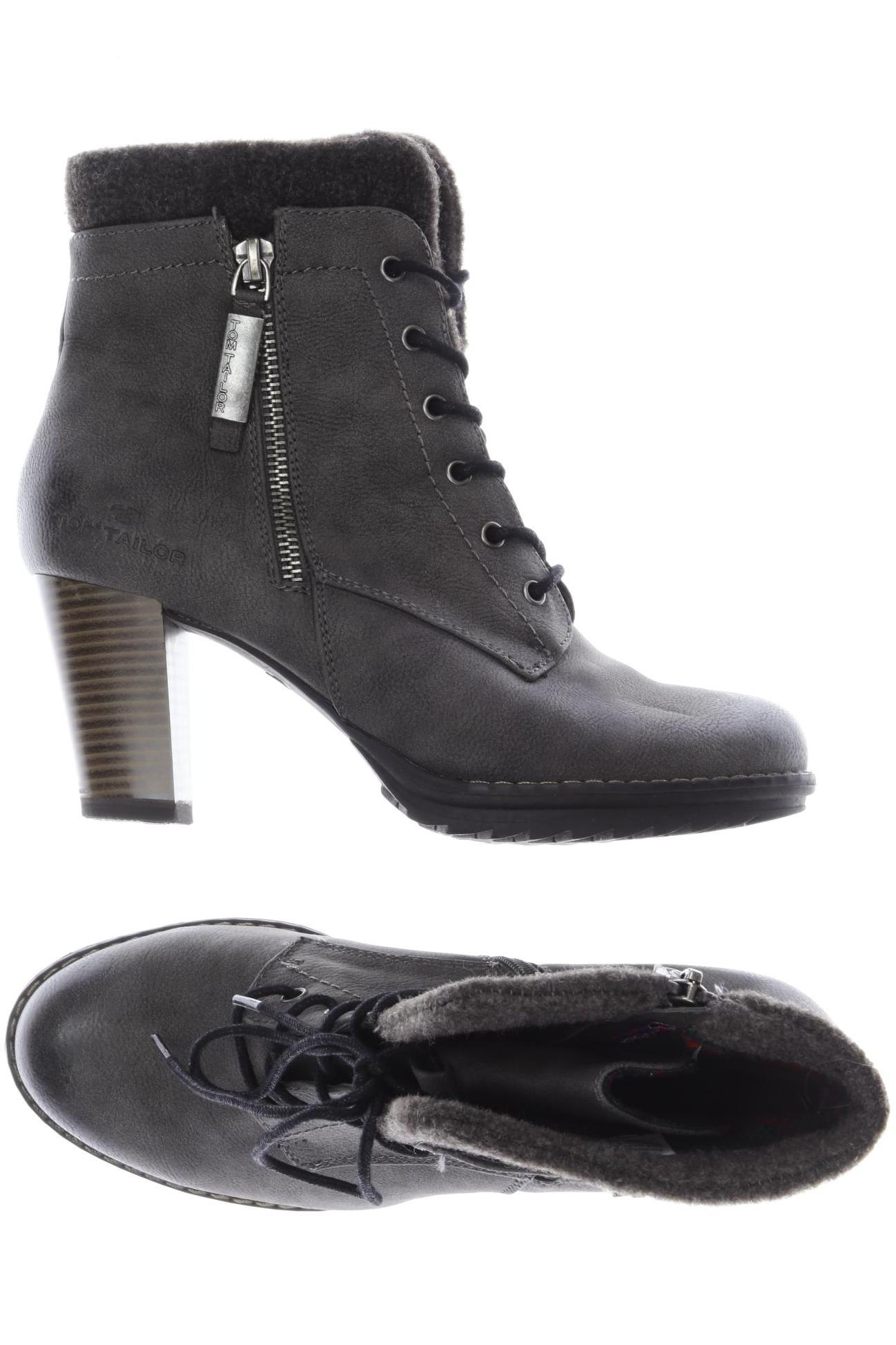 

Tom Tailor Damen Stiefelette, grau, Gr. 37