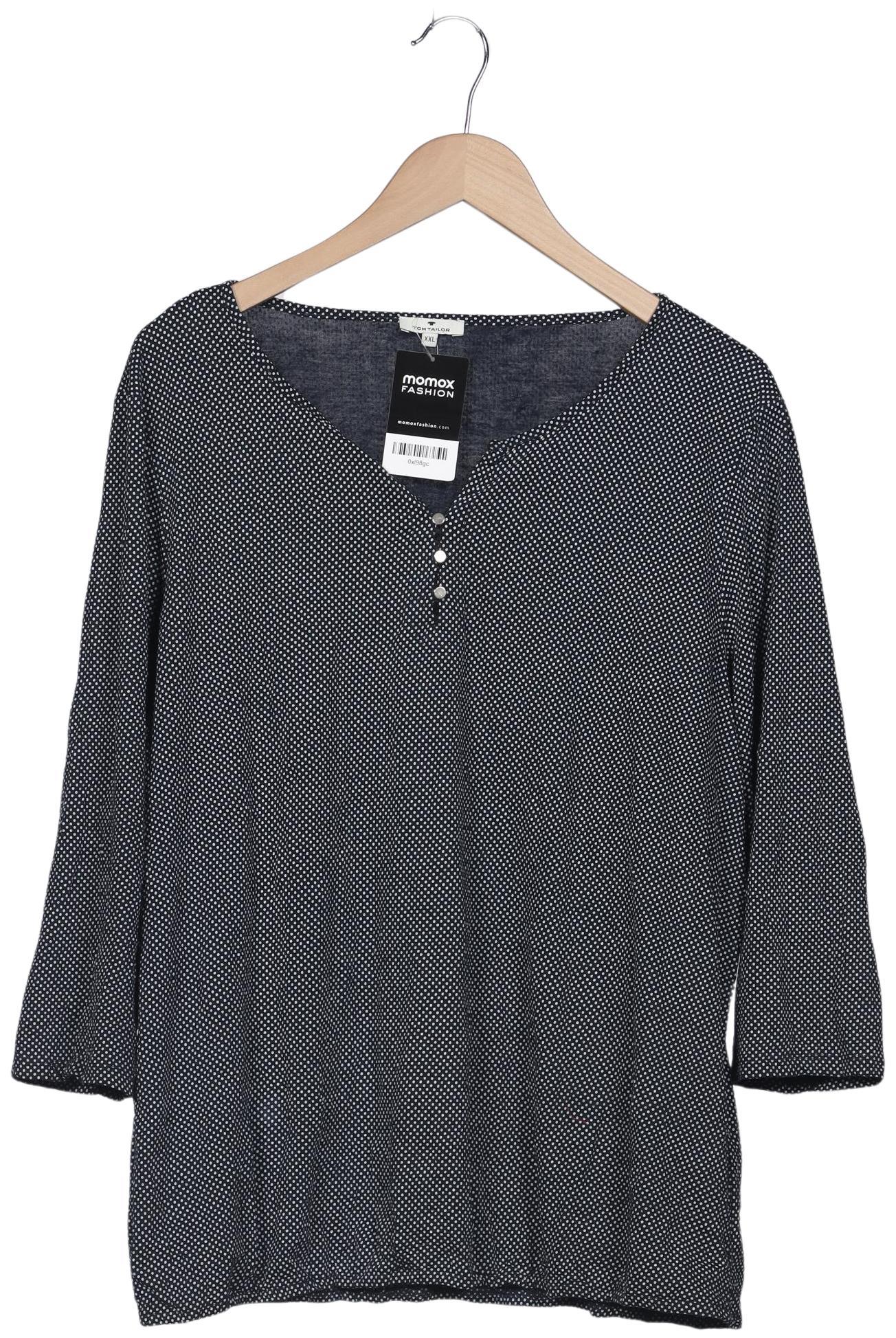 

Tom Tailor Damen Langarmshirt, marineblau, Gr. 46