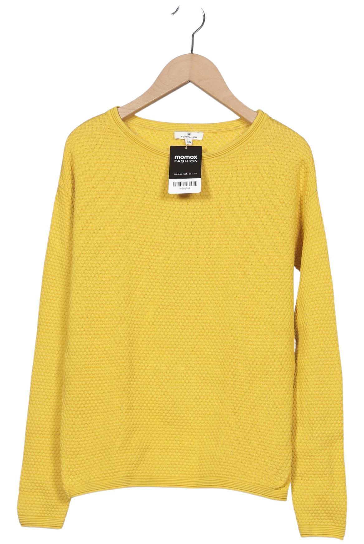 

Tom Tailor Damen Pullover, gelb, Gr. 34