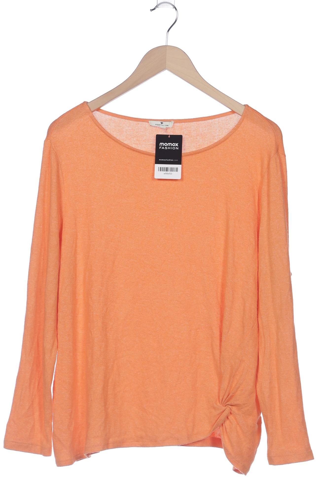 

Tom Tailor Damen Langarmshirt, orange, Gr. 44