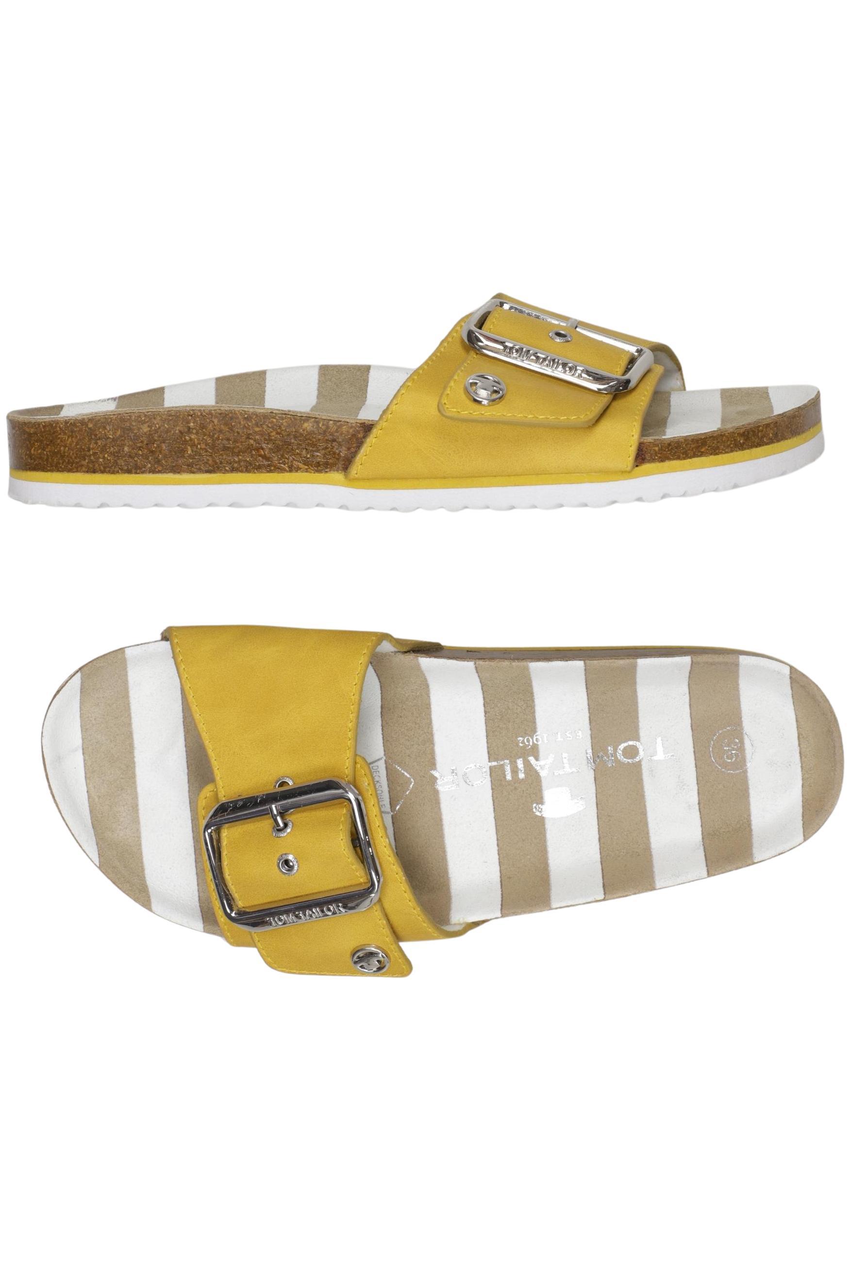 

Tom Tailor Damen Sandale, gelb, Gr. 36