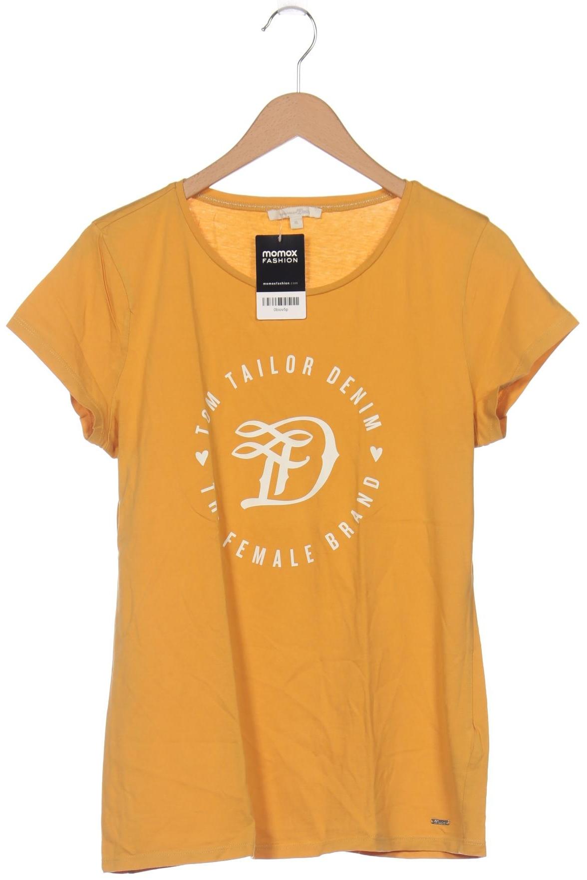 

Tom Tailor Damen T-Shirt, orange, Gr. 44