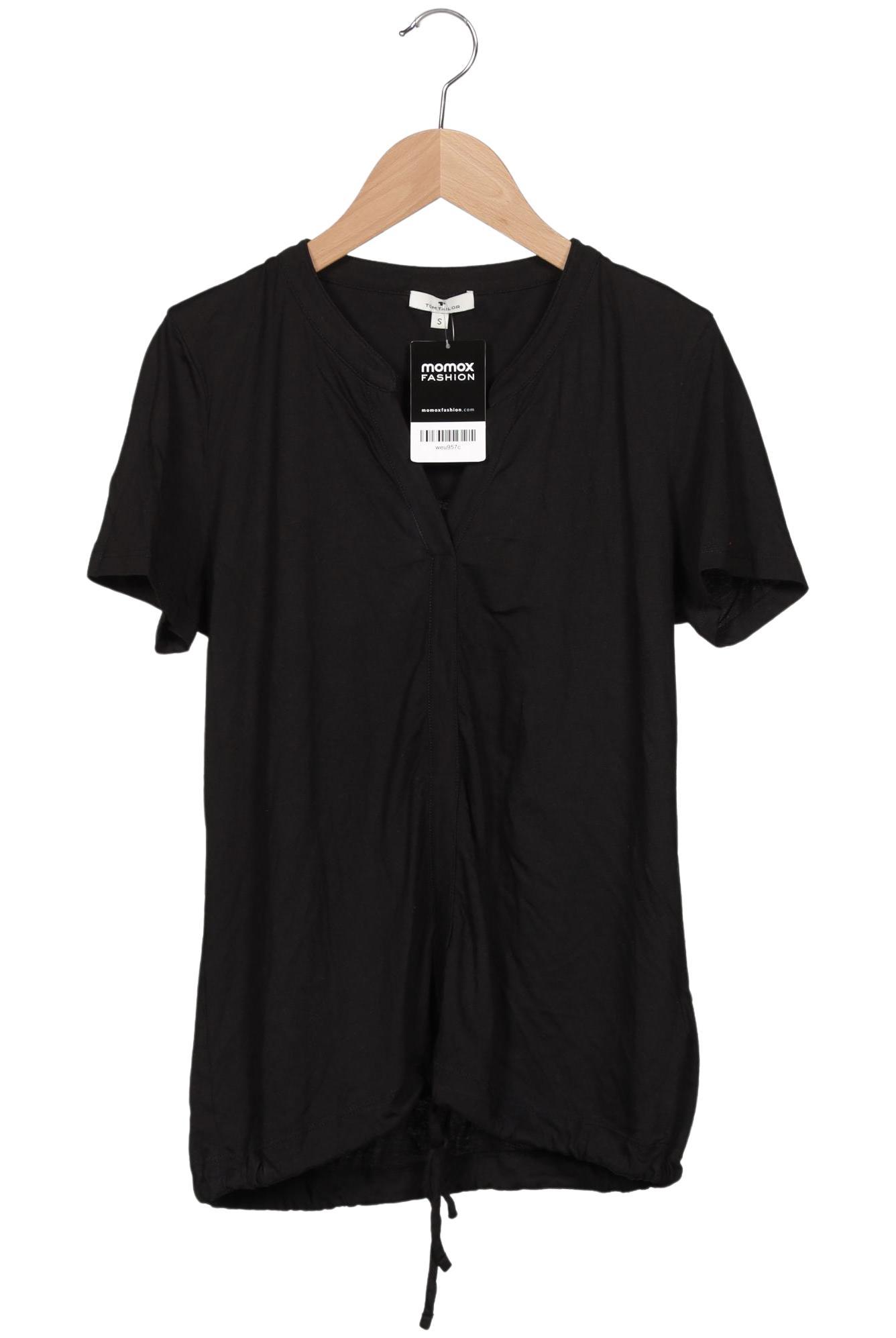 

Tom Tailor Damen T-Shirt, schwarz, Gr. 36