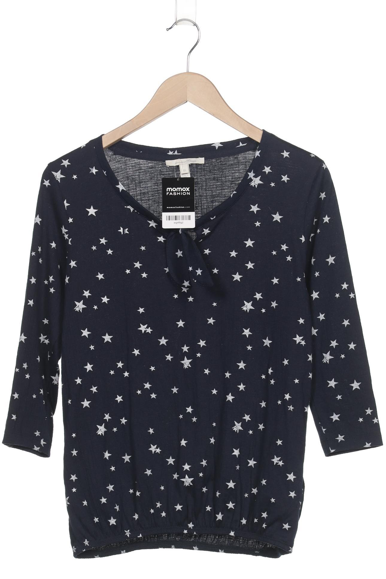 

Tom Tailor Damen Langarmshirt, marineblau, Gr. 34