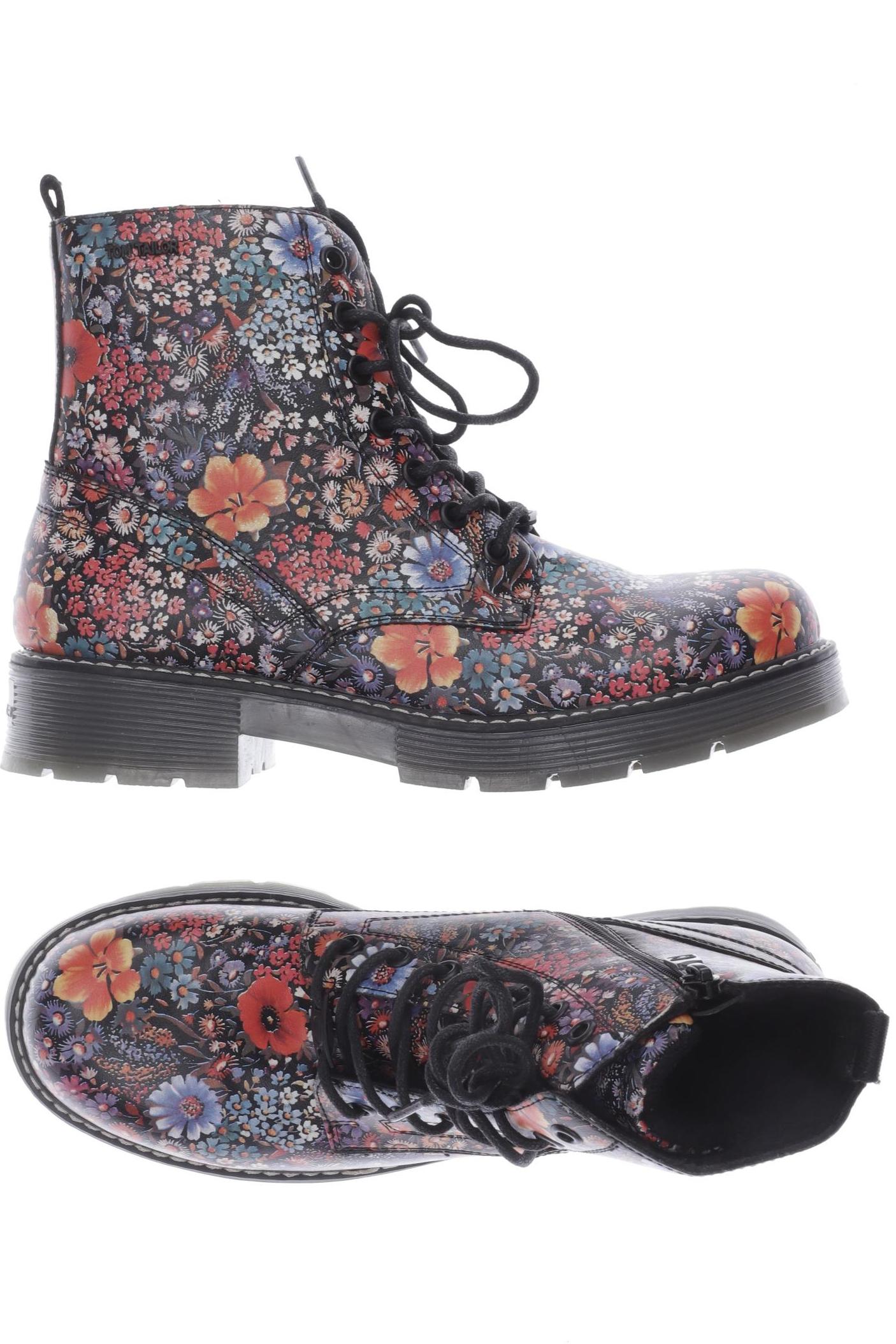 

Tom Tailor Damen Stiefelette, mehrfarbig