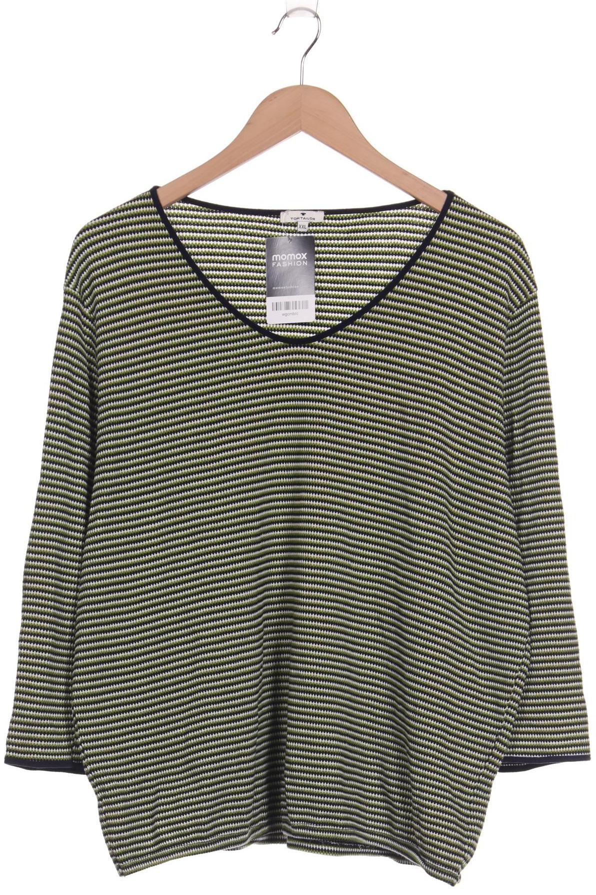 

Tom Tailor Damen Langarmshirt, grün, Gr. 46