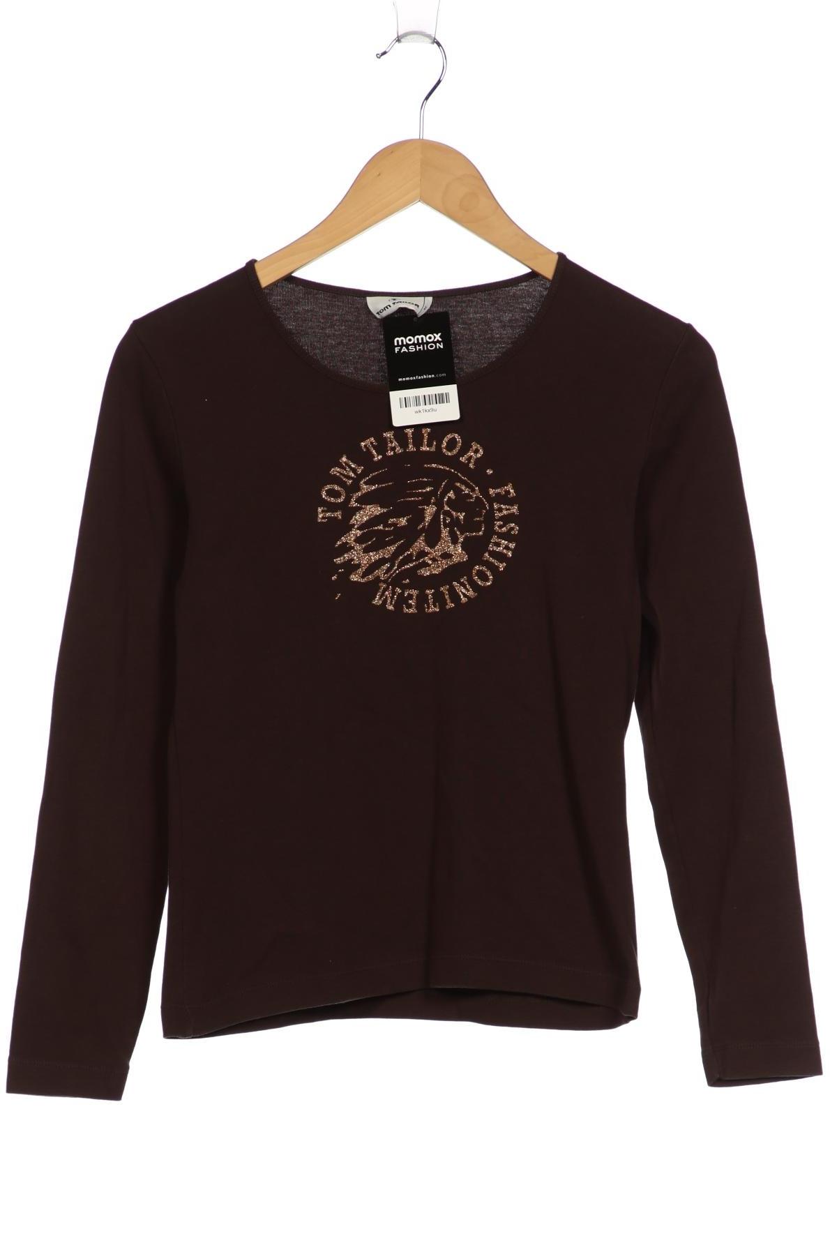 

Tom Tailor Damen Langarmshirt, braun, Gr. 38