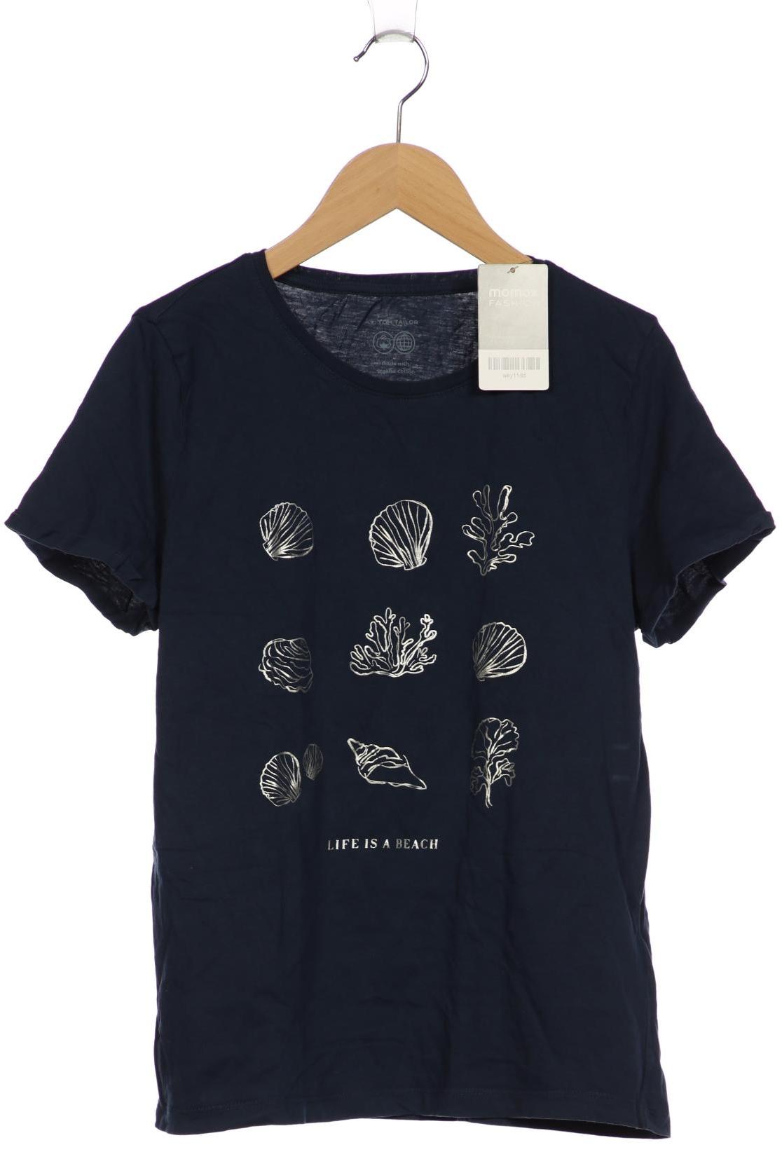 

Tom Tailor Damen T-Shirt, blau, Gr. 38