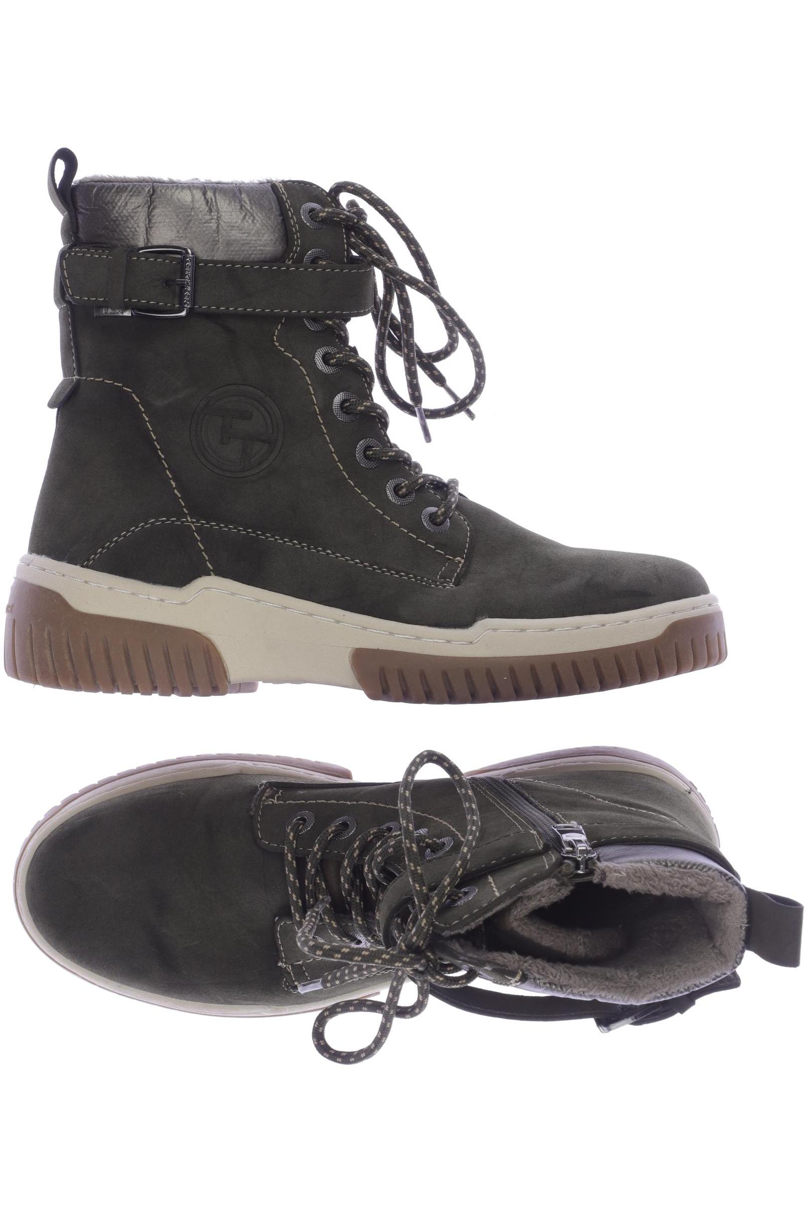 

Tom Tailor Damen Stiefelette, grün
