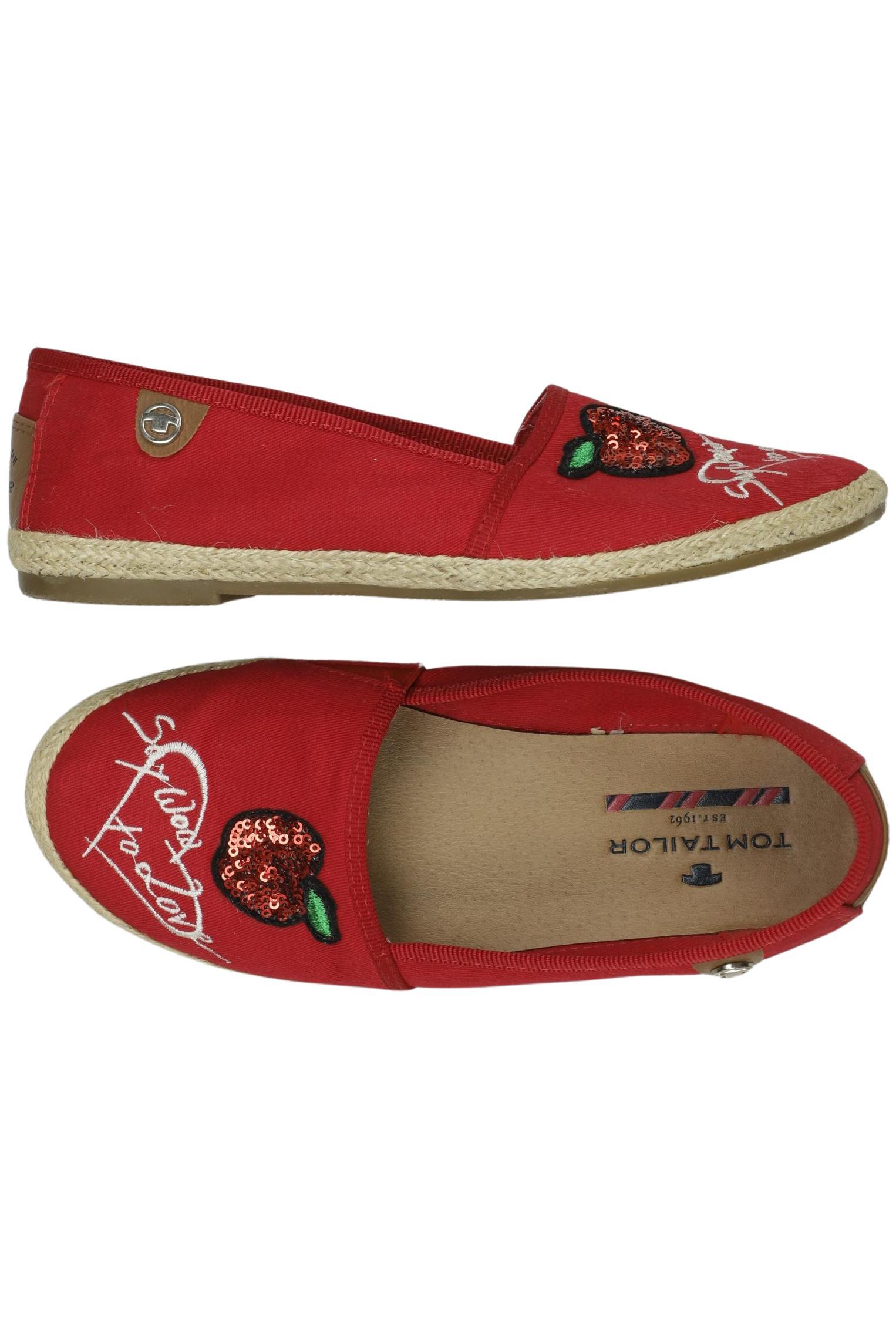 

Tom Tailor Damen Halbschuh, rot, Gr. 37