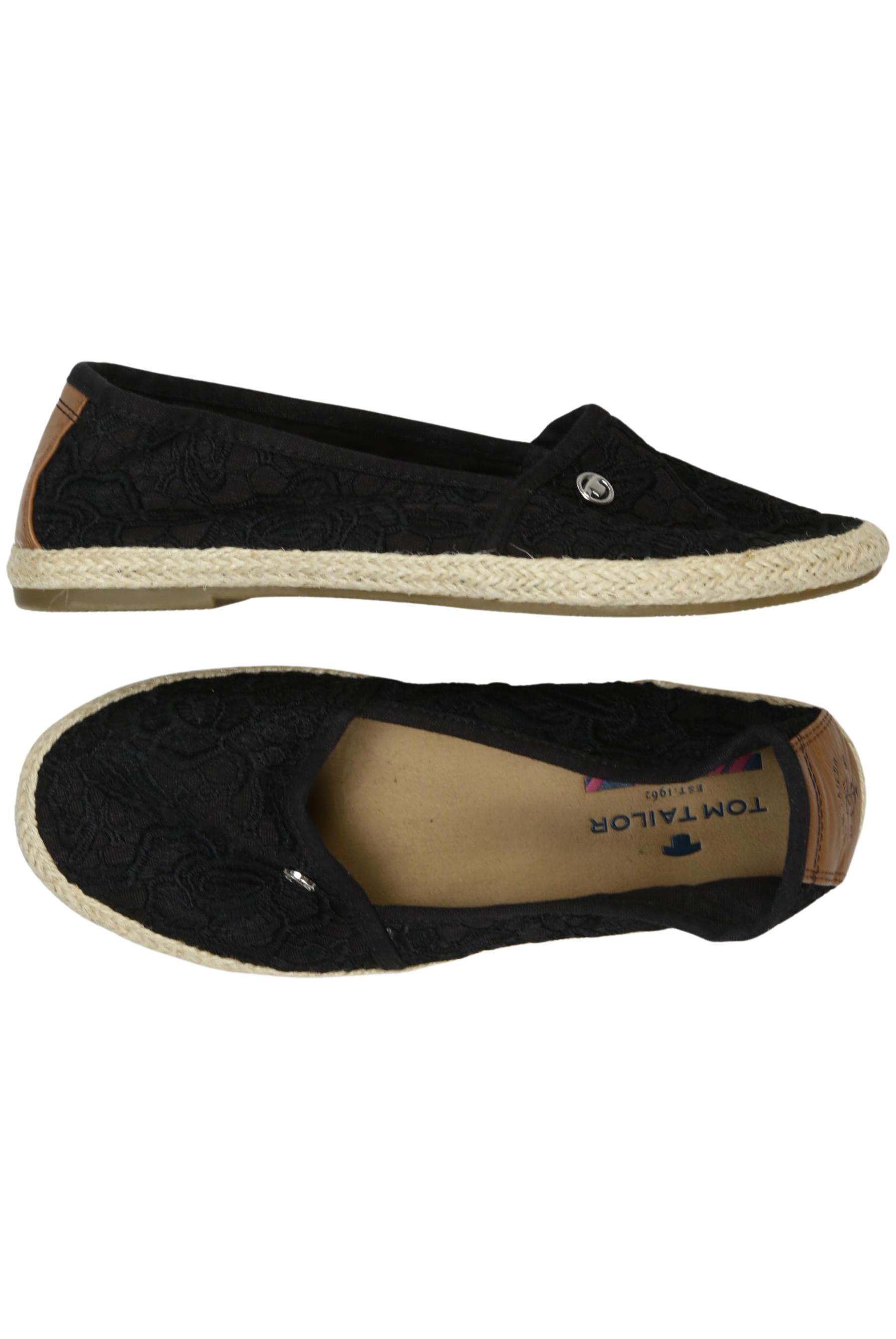 

Tom Tailor Damen Halbschuh, schwarz, Gr. 38