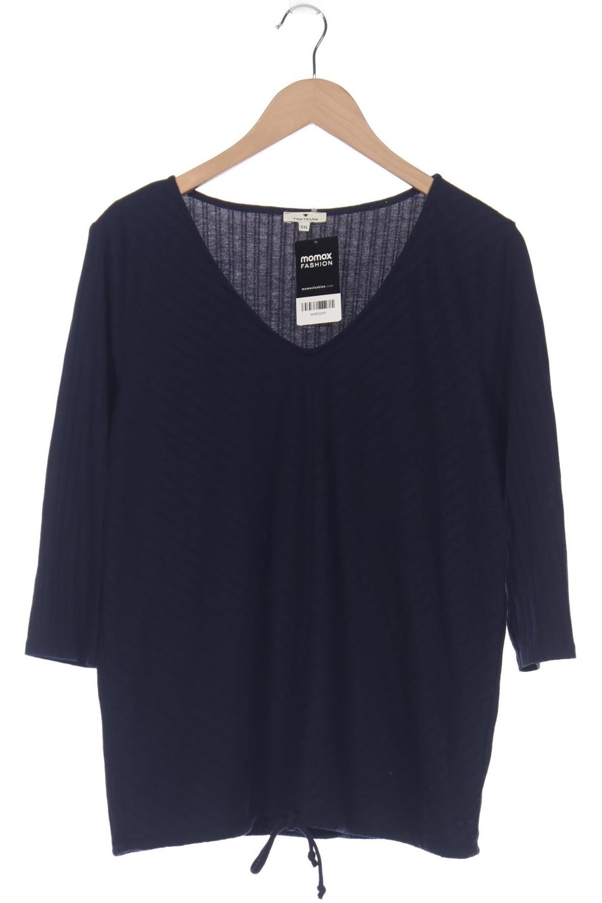 

Tom Tailor Damen Langarmshirt, marineblau, Gr. 46