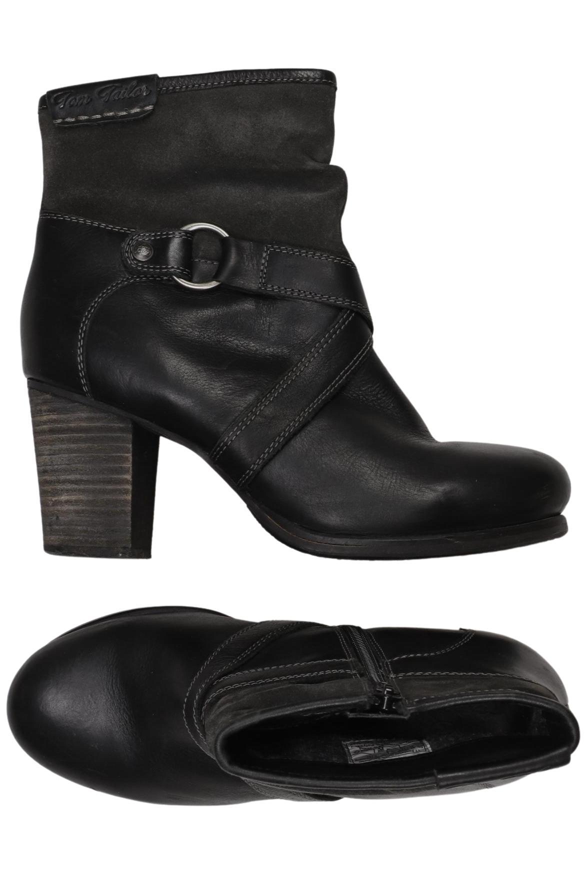 

Tom Tailor Damen Stiefelette, schwarz, Gr. 39