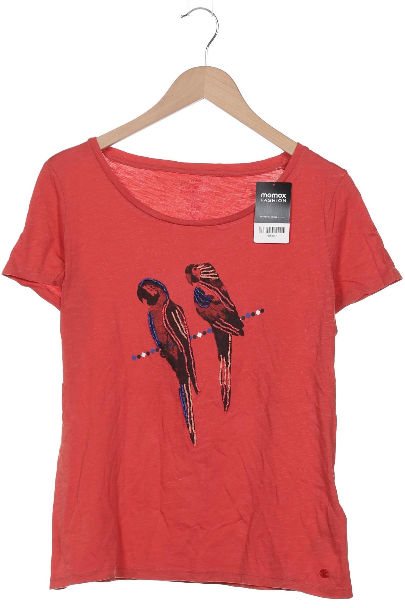 

Tom Tailor Damen T-Shirt, rot, Gr. 38