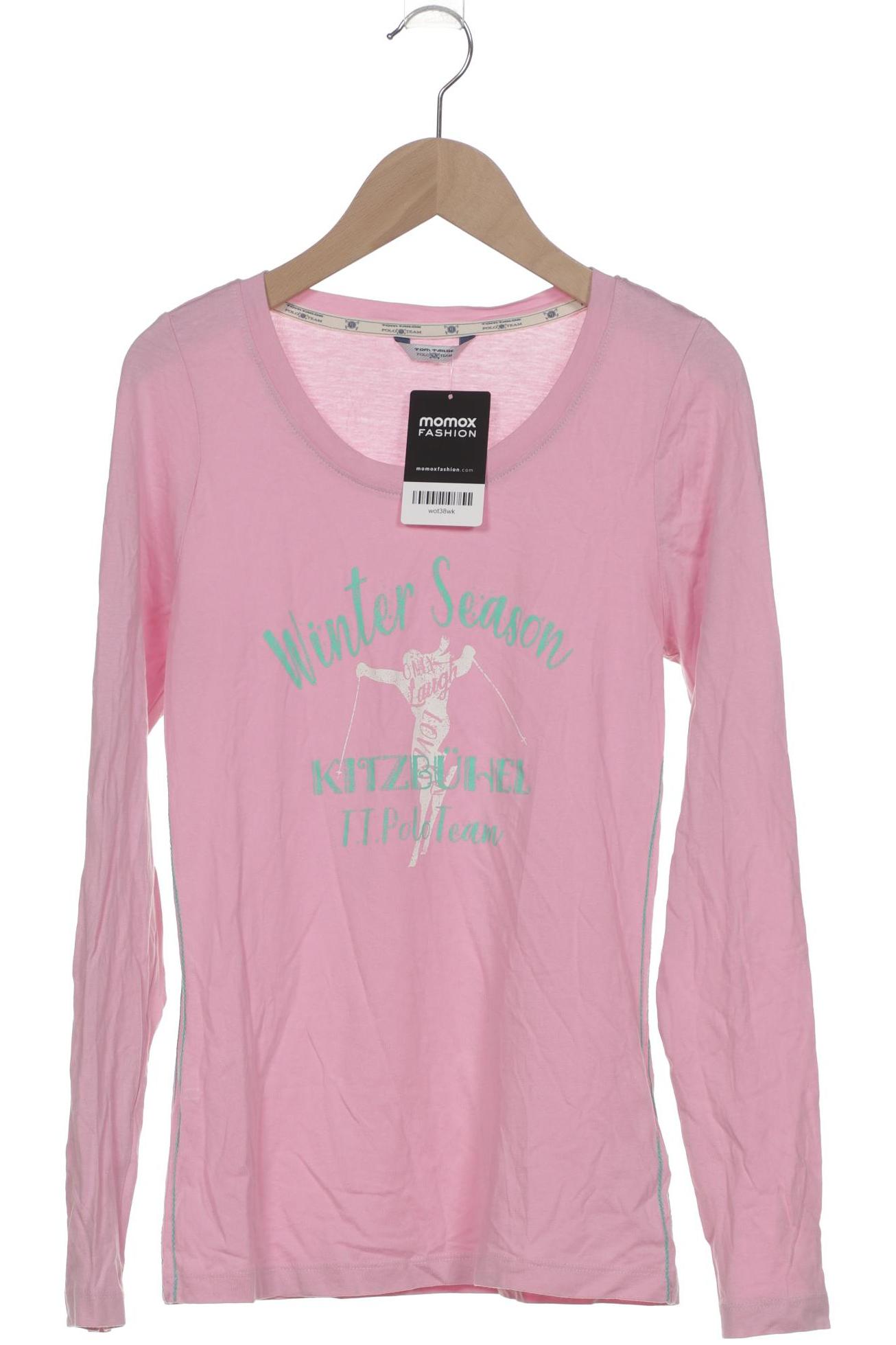 

Tom Tailor Damen Langarmshirt, pink, Gr. 34