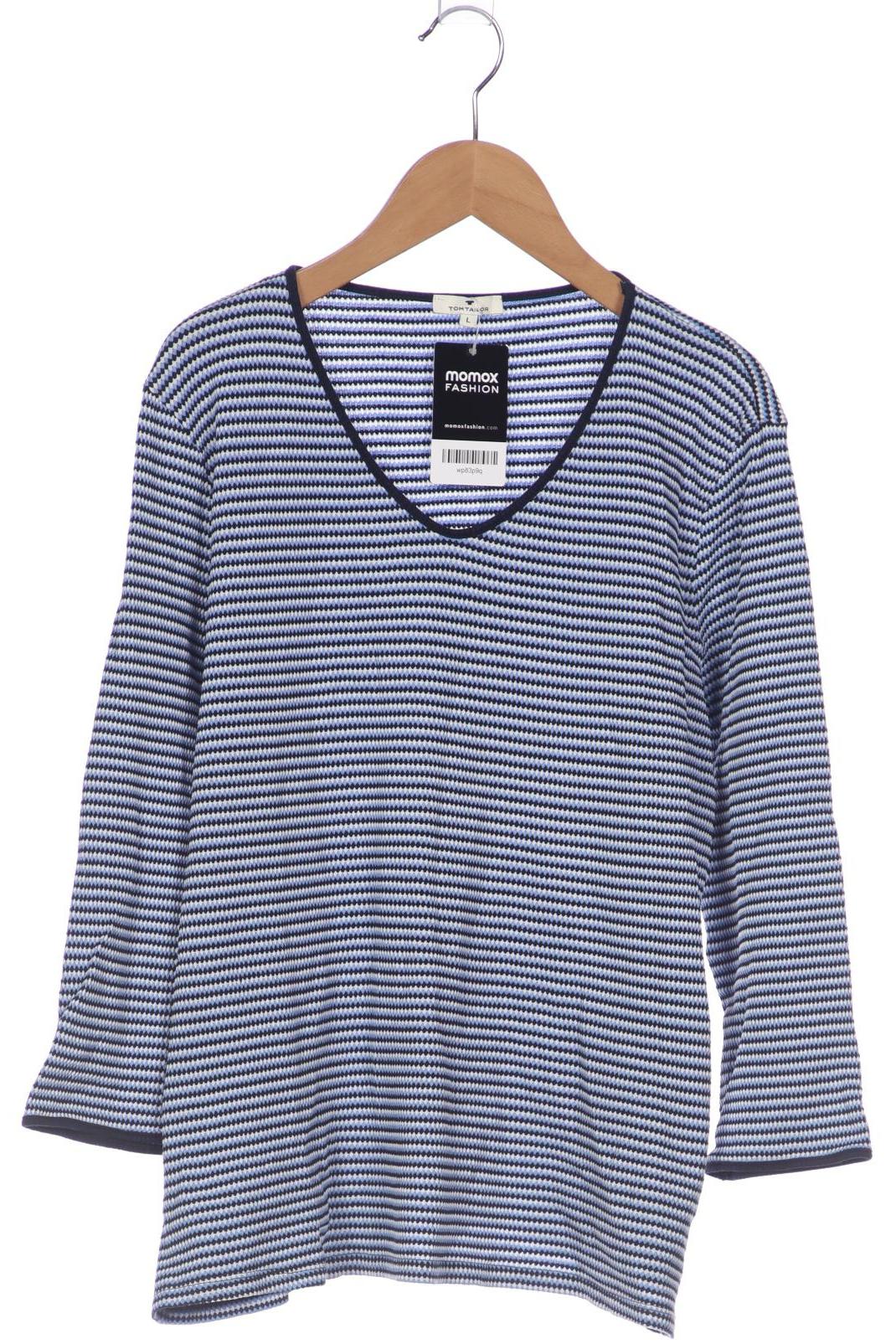 

Tom Tailor Damen Langarmshirt, blau, Gr. 42