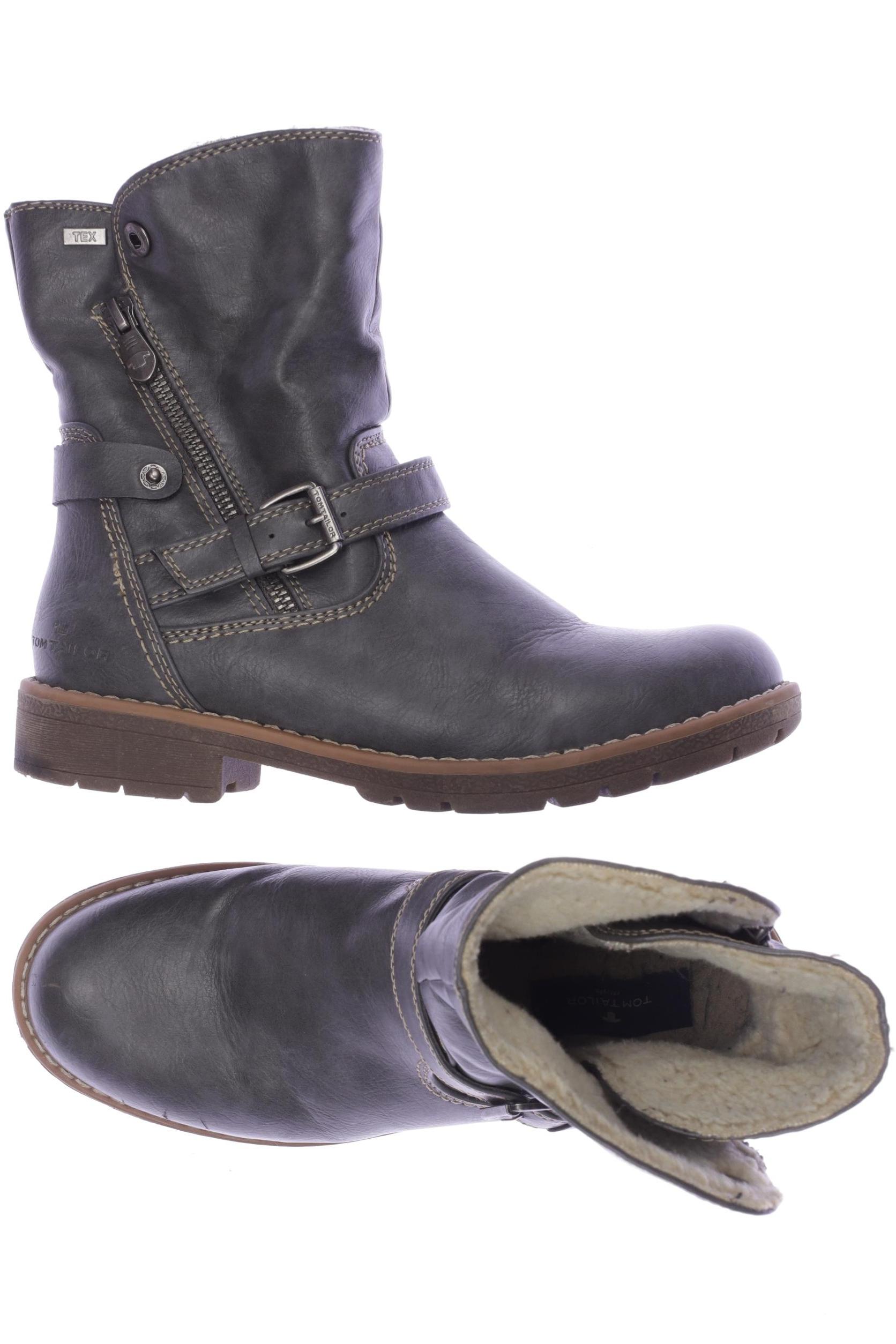 

Tom Tailor Damen Stiefelette, grau, Gr. 38