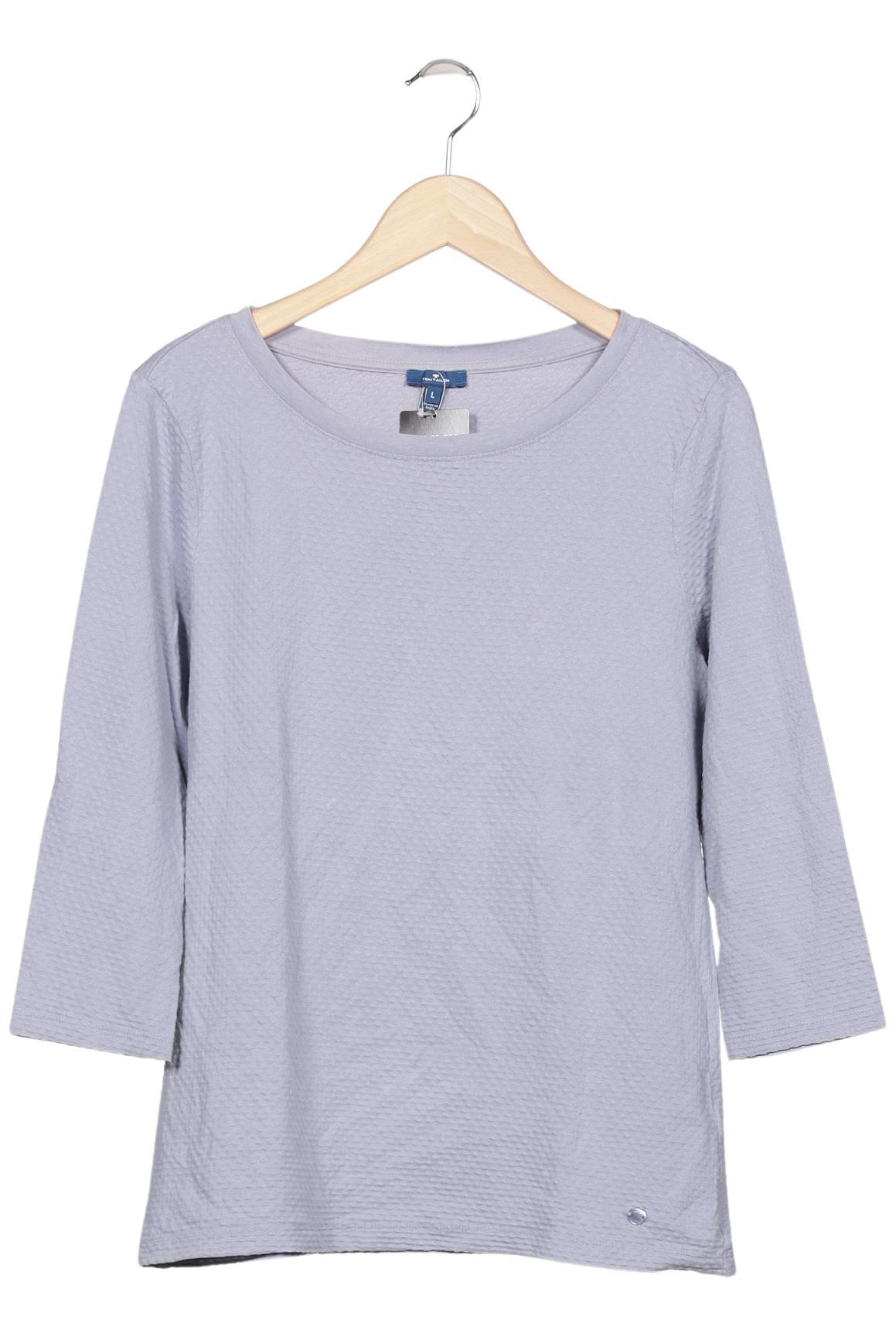 

Tom Tailor Damen Langarmshirt, flieder, Gr. 42