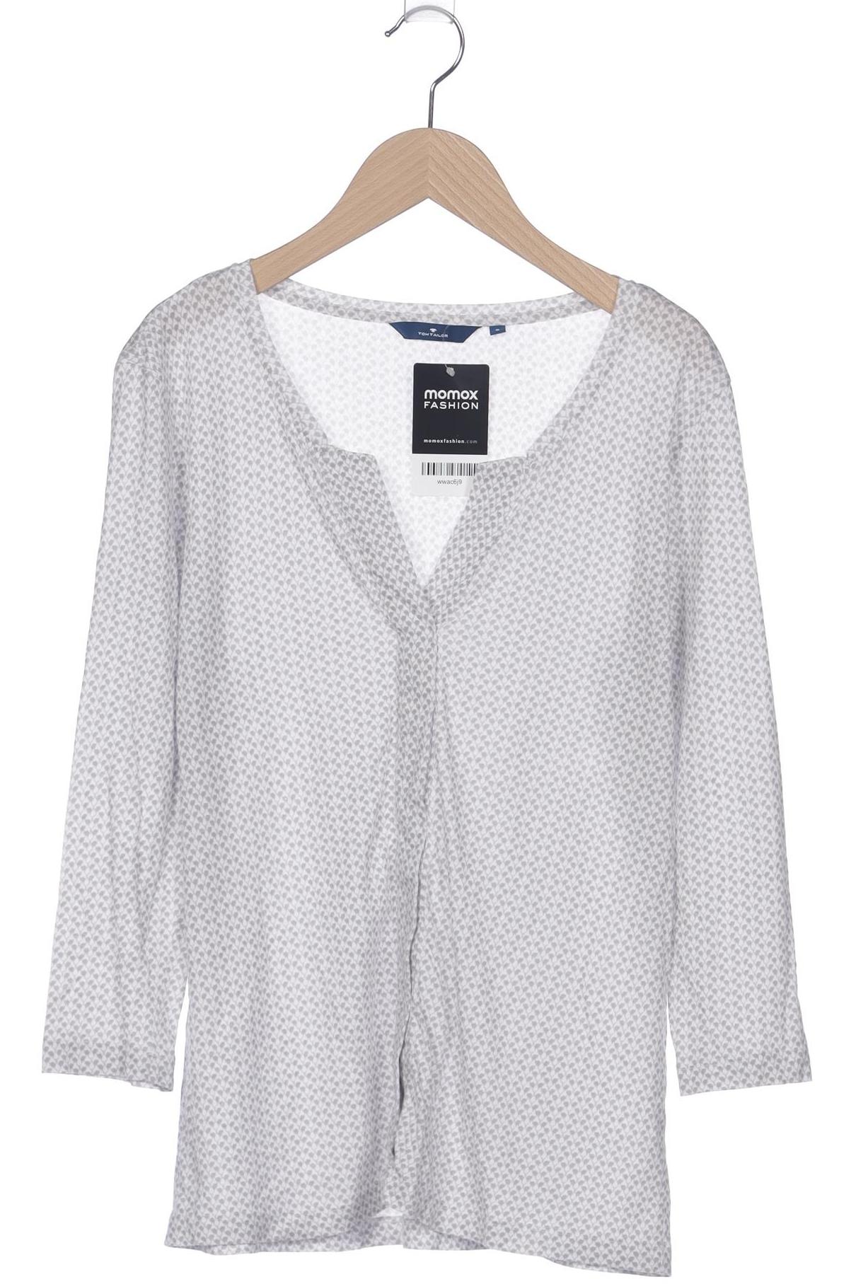 

Tom Tailor Damen Langarmshirt, weiß, Gr. 36