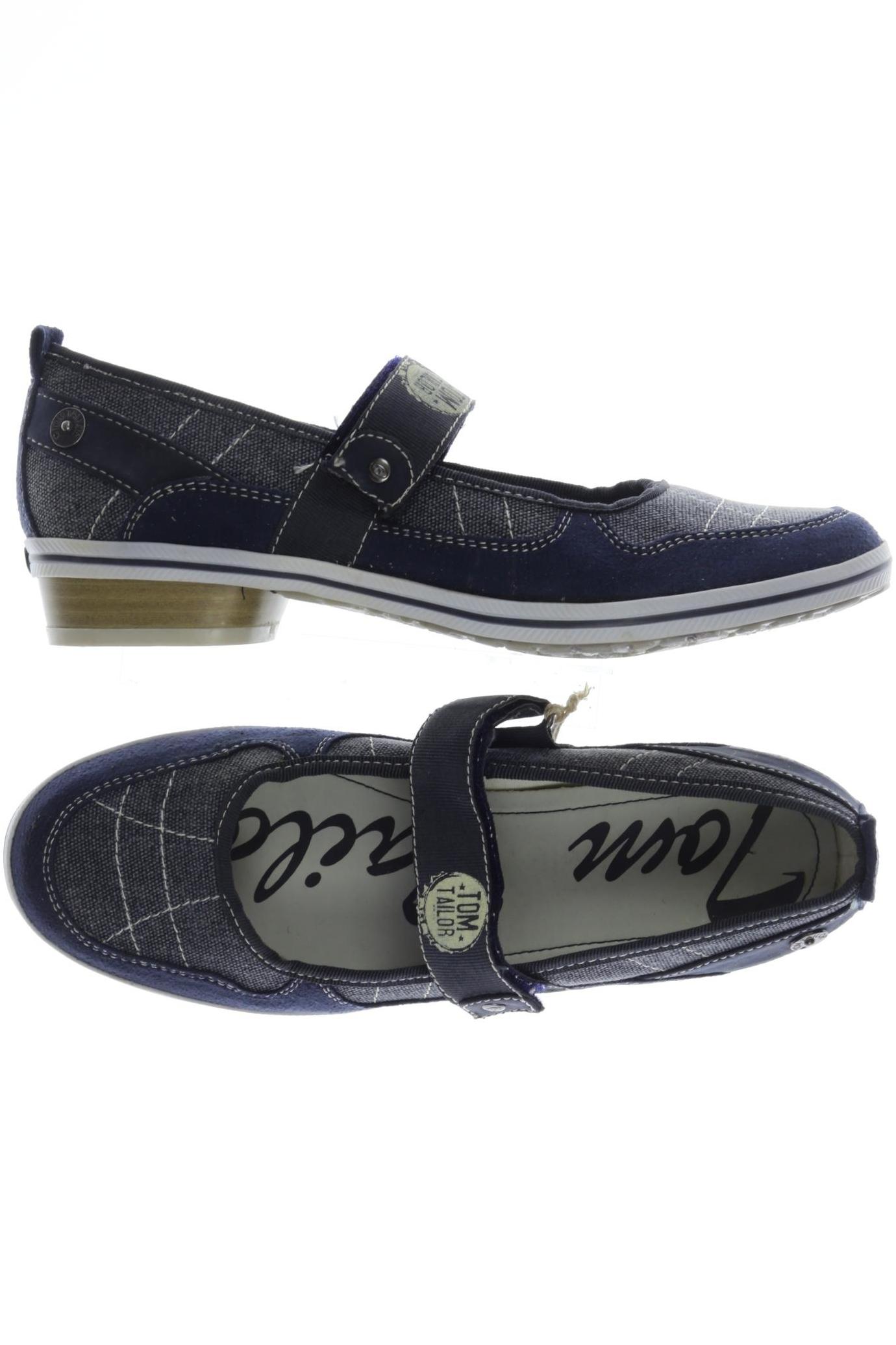 Thumbnail - Tom Tailor Damen Ballerinas, marineblau, Gr. 39