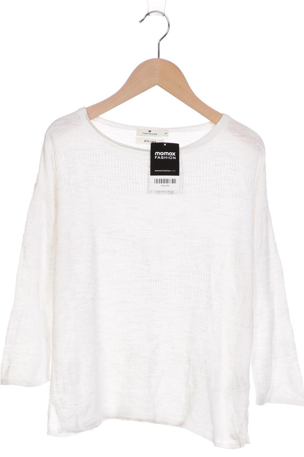 

Tom Tailor Damen Pullover, weiß, Gr. 42