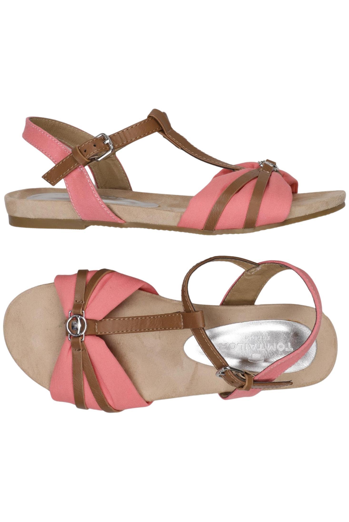

Tom Tailor Damen Sandale, pink, Gr. 38