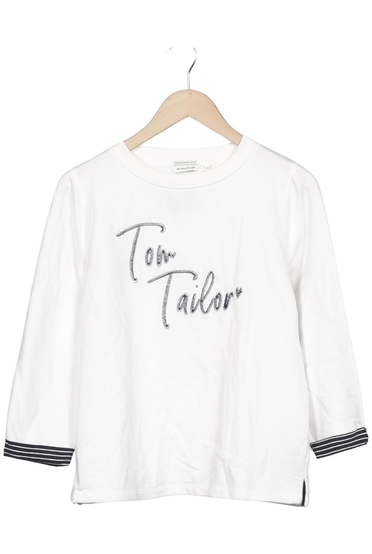 

Tom Tailor Damen Sweatshirt, weiß, Gr. 38