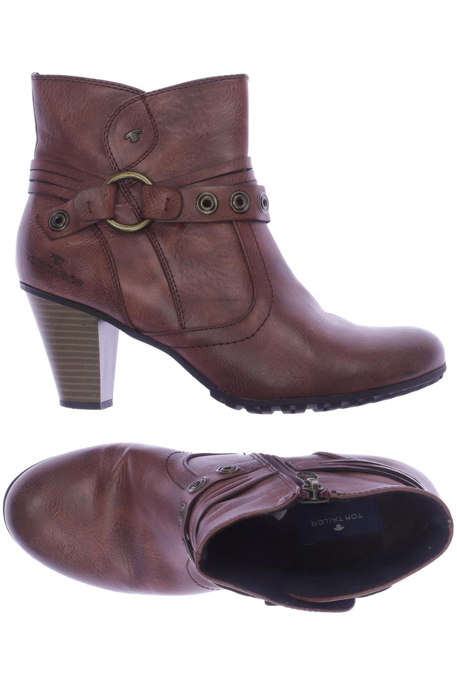 

Tom Tailor Damen Stiefelette, bordeaux