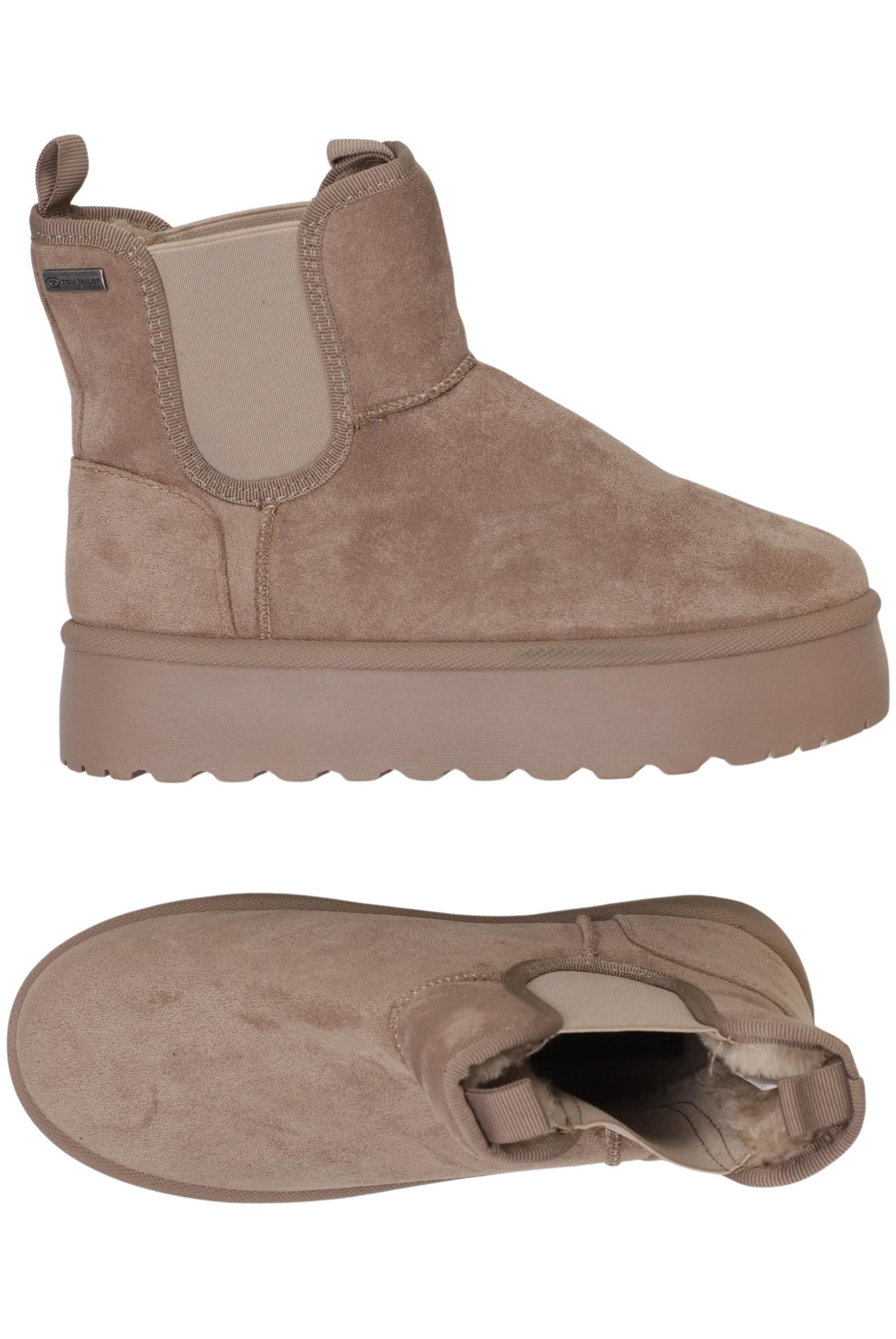 

Tom Tailor Damen Stiefelette, beige, Gr. 36