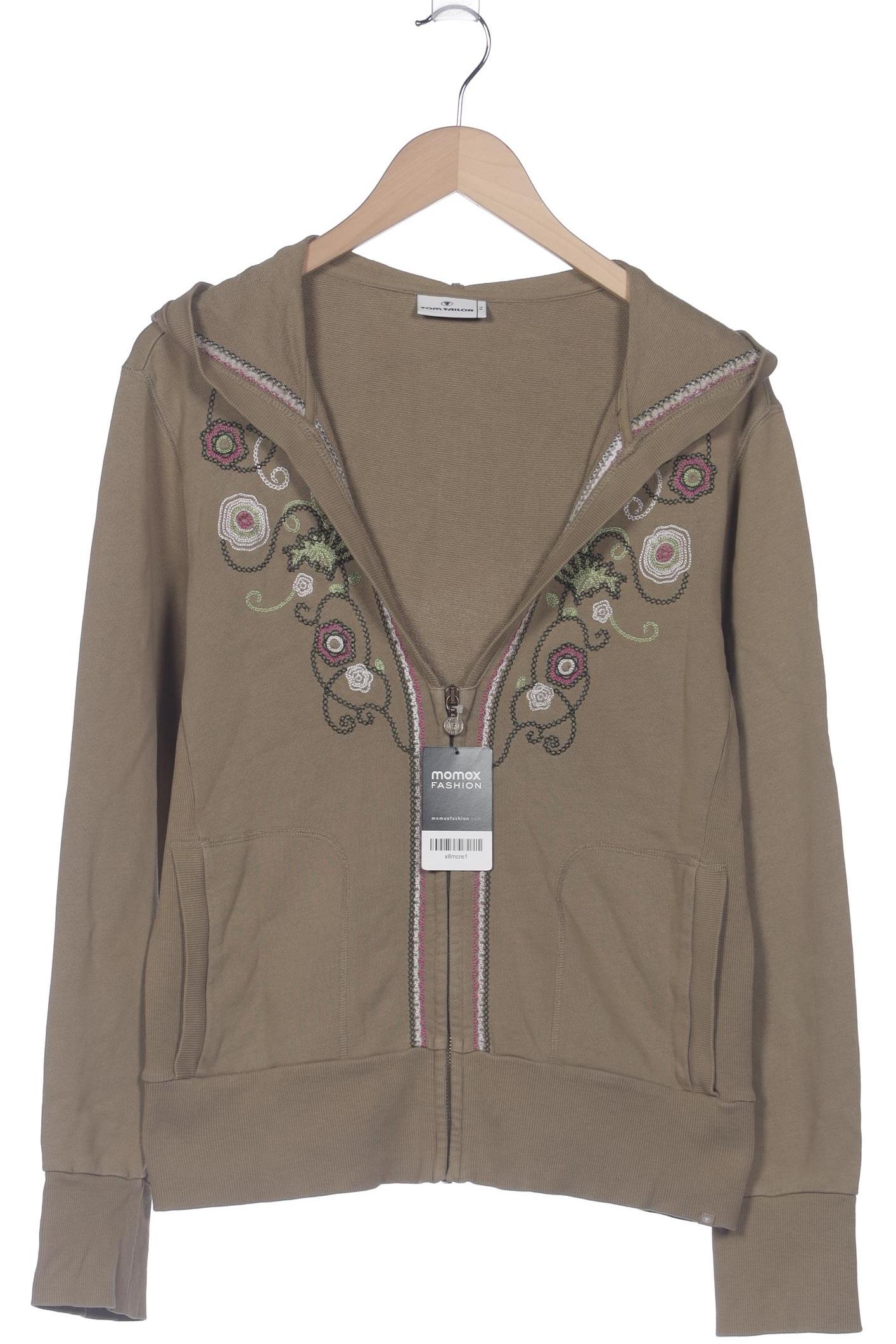 

Tom Tailor Damen Kapuzenpullover, grün, Gr. 44