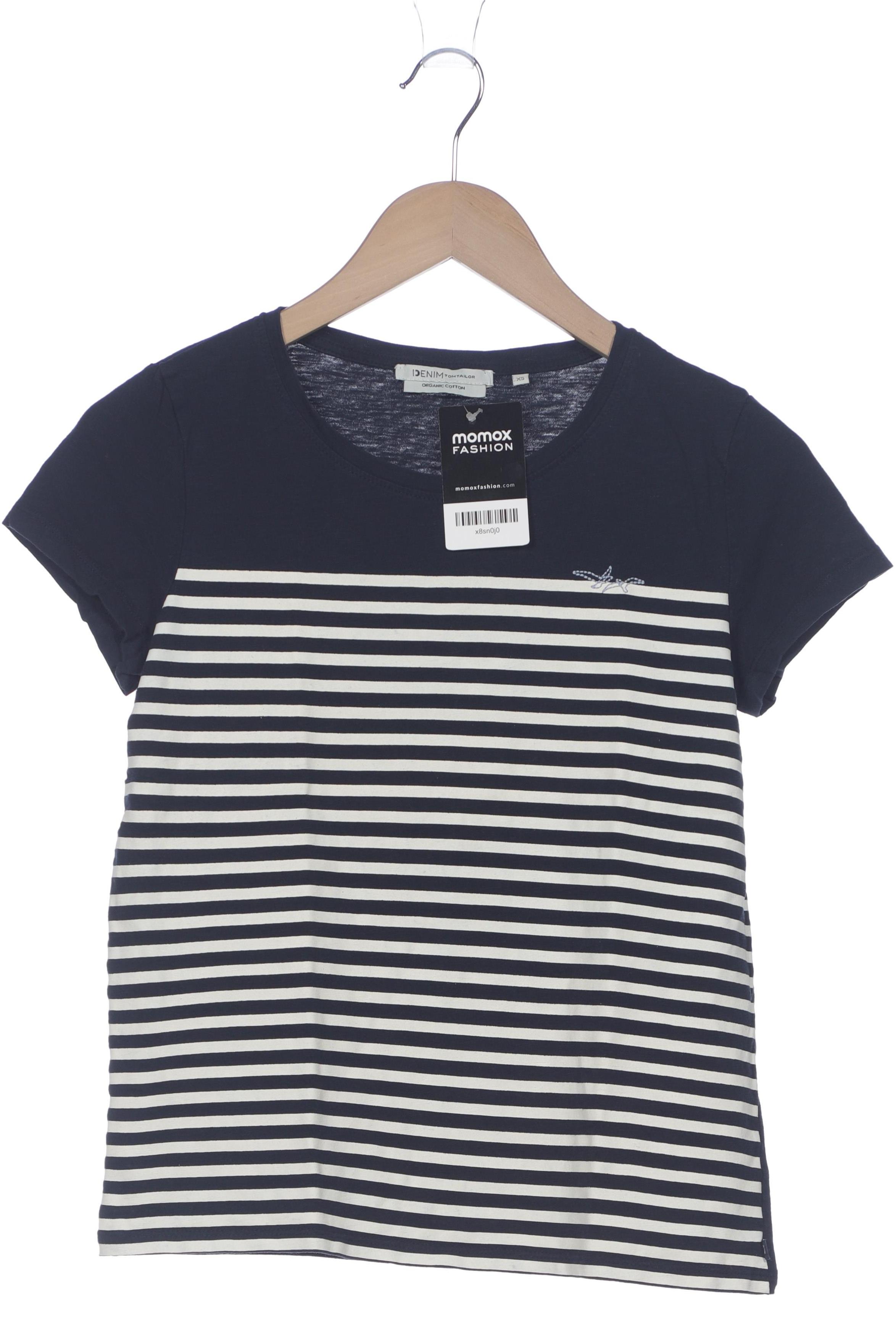 

Tom Tailor Damen T-Shirt, marineblau, Gr. 34
