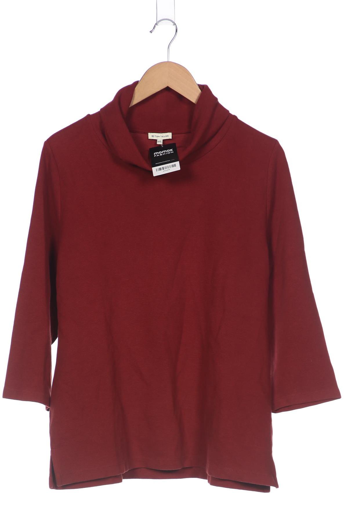 

Tom Tailor Damen Langarmshirt, rot, Gr. 46