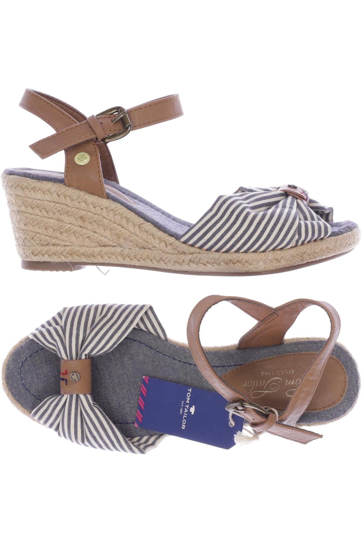 

Tom Tailor Damen Sandale, marineblau