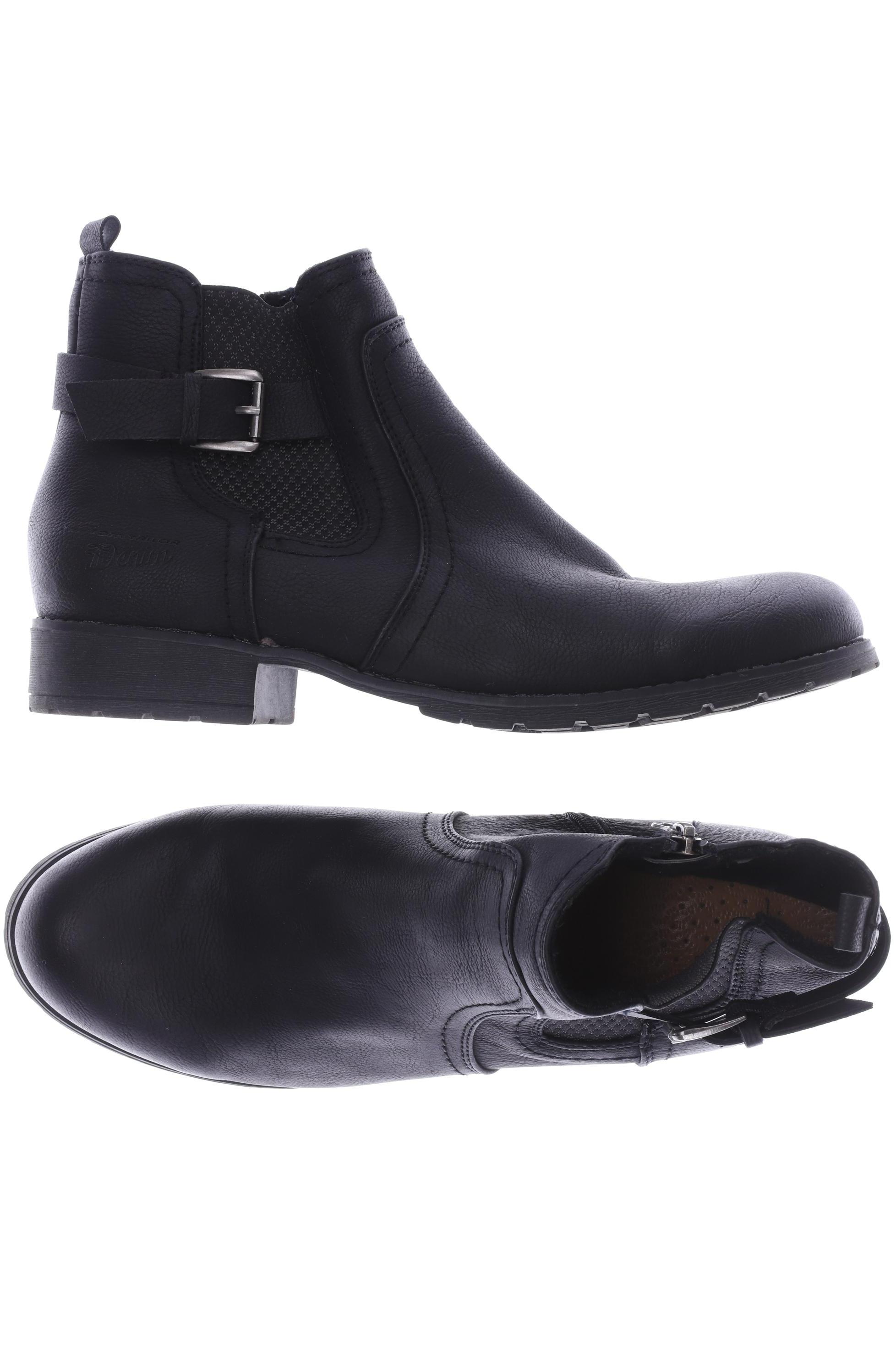 

Tom Tailor Damen Stiefelette, schwarz