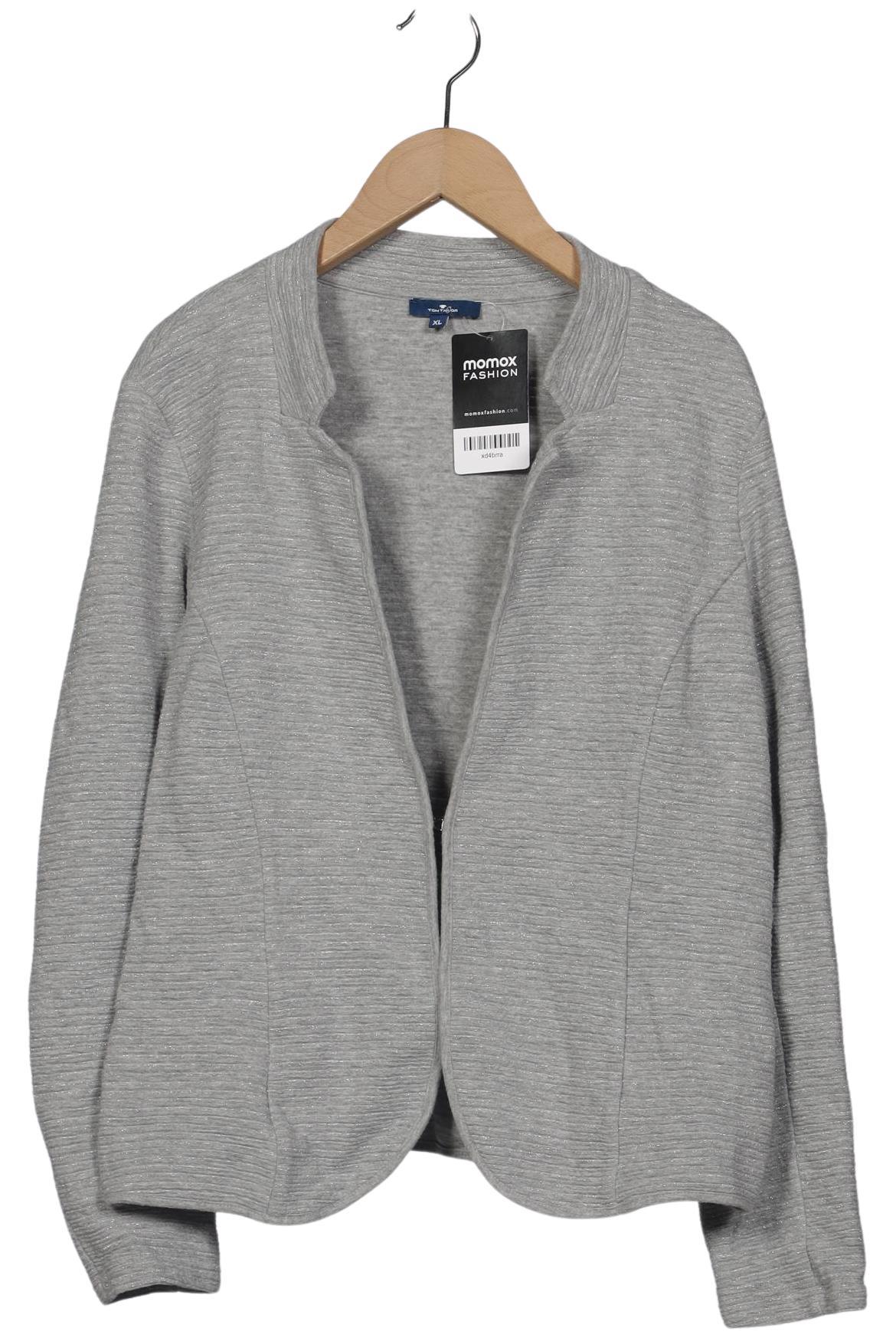 

Tom Tailor Damen Strickjacke, grau, Gr. 44