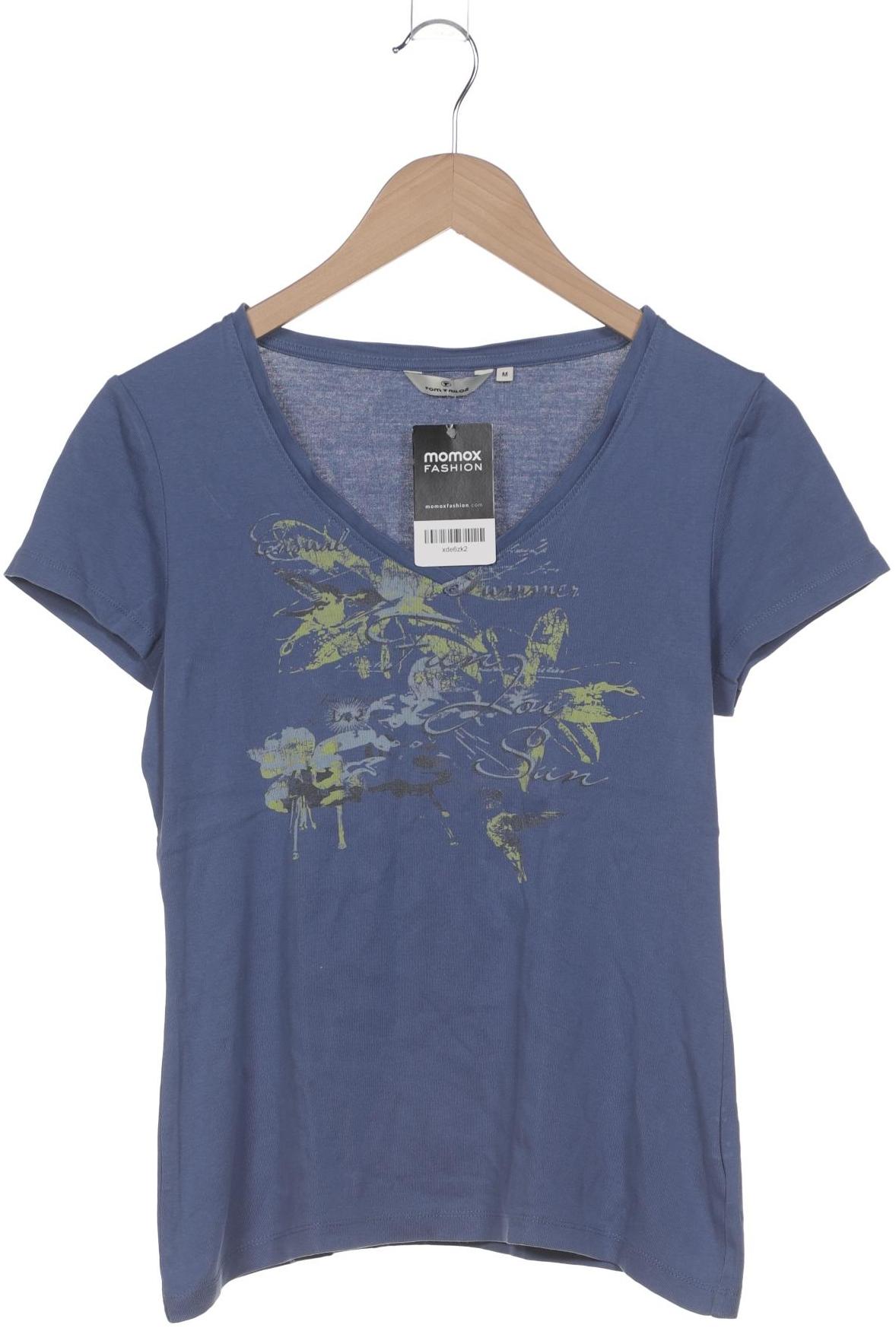 

Tom Tailor Damen T-Shirt, blau, Gr. 38