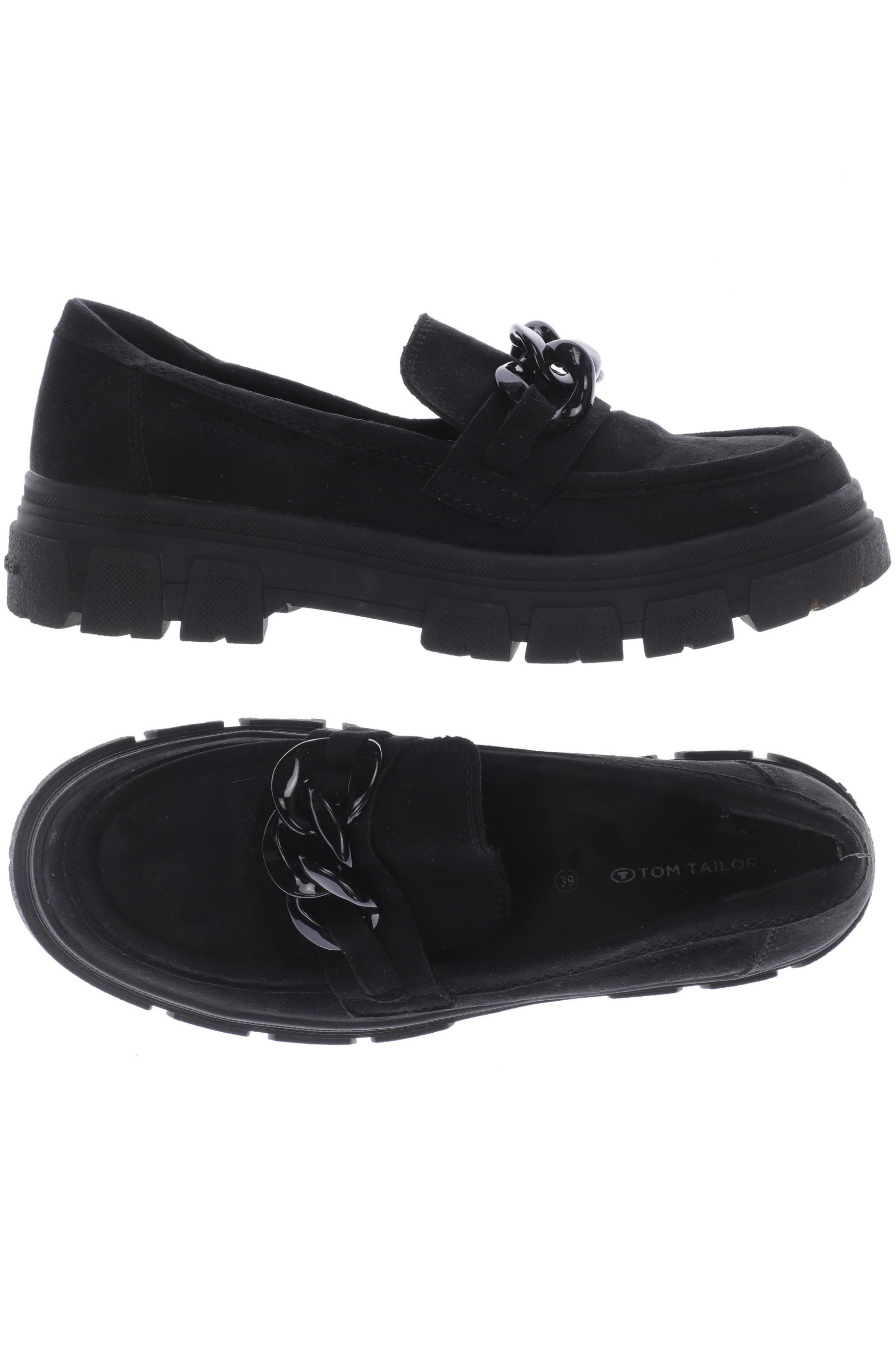 

Tom Tailor Damen Halbschuh, schwarz, Gr. 39