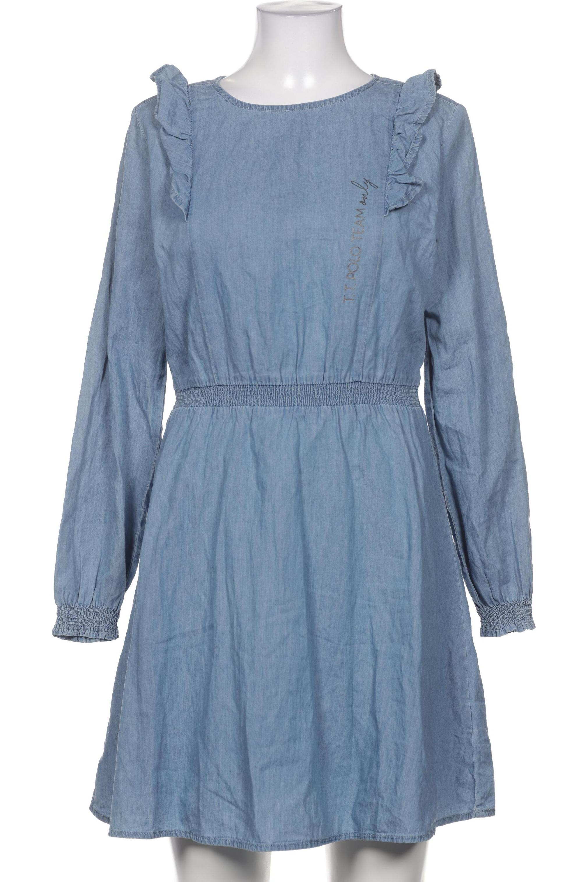 

Tom Tailor Damen Kleid, blau, Gr. 38