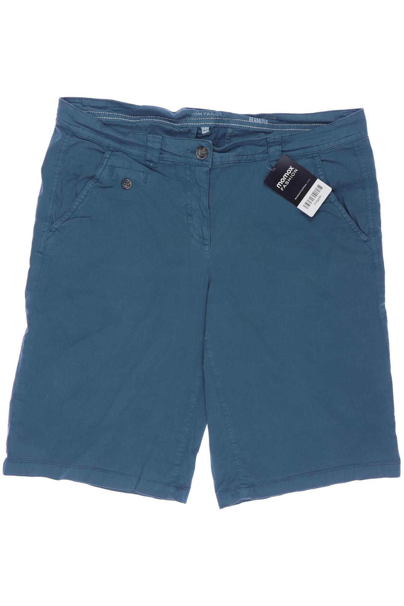 

Tom Tailor Damen Shorts, türkis, Gr. 40