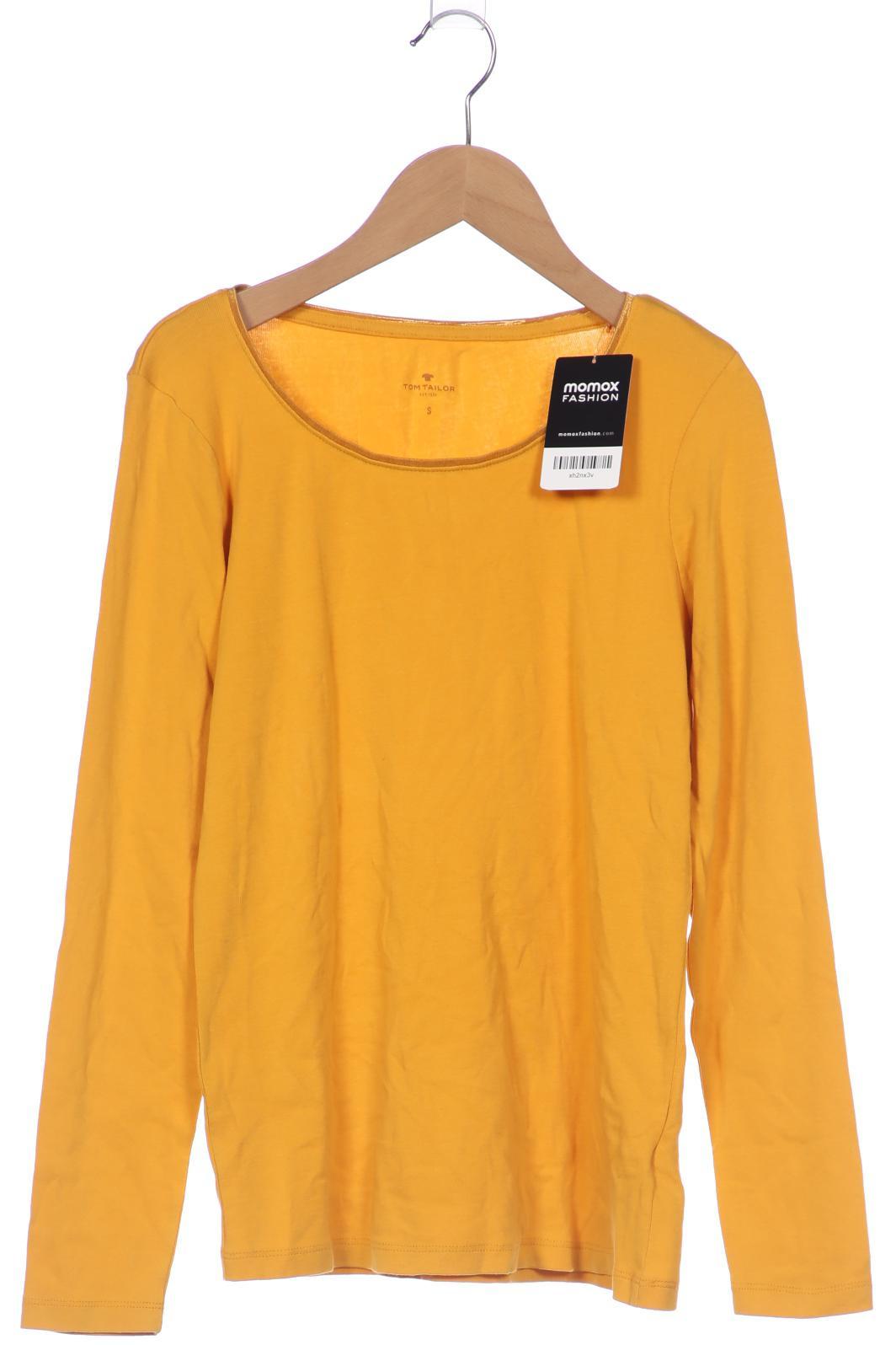

Tom Tailor Damen Langarmshirt, orange, Gr. 36