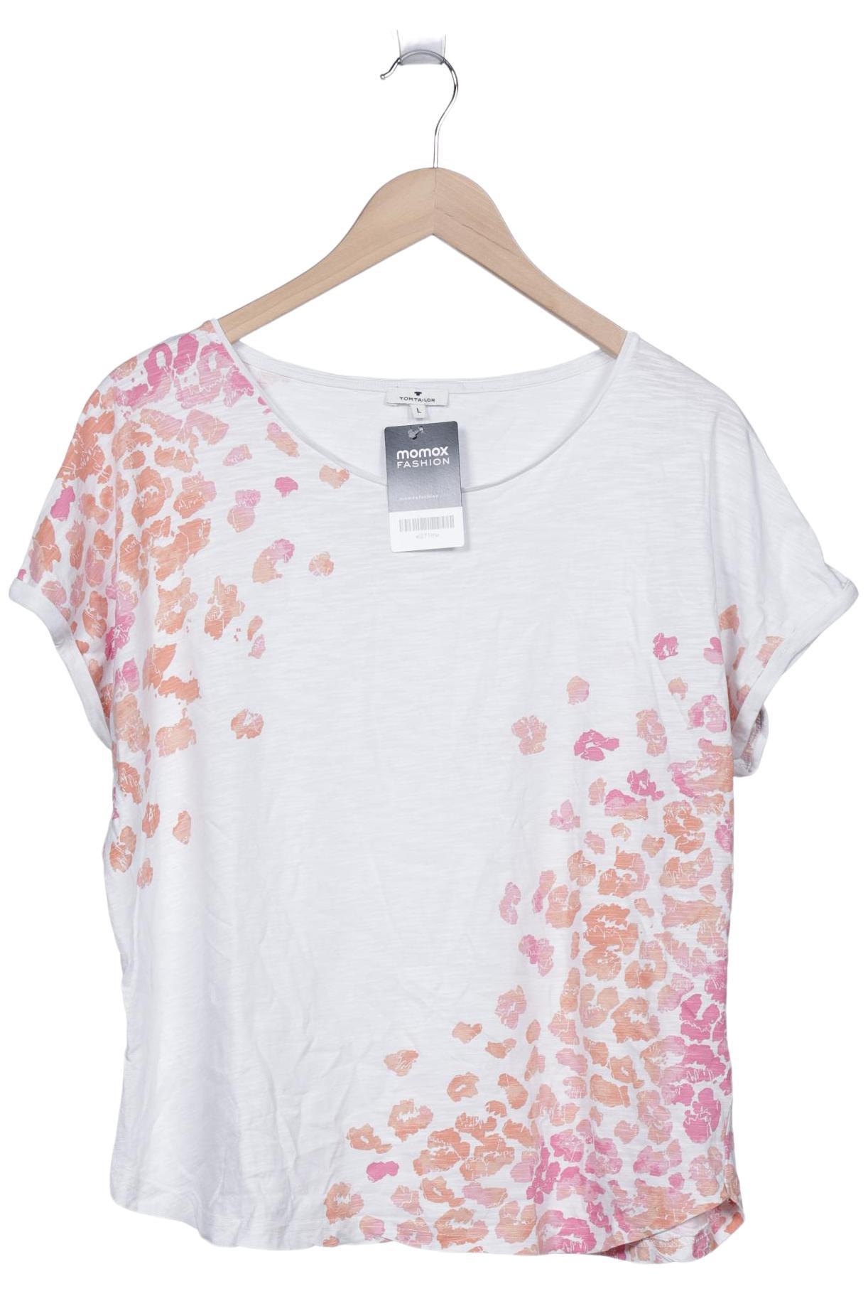 

Tom Tailor Damen T-Shirt, weiß, Gr. 42