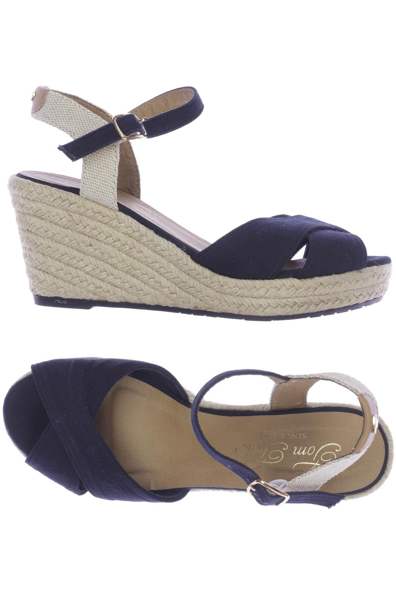 

Tom Tailor Damen Sandale, marineblau, Gr. 36