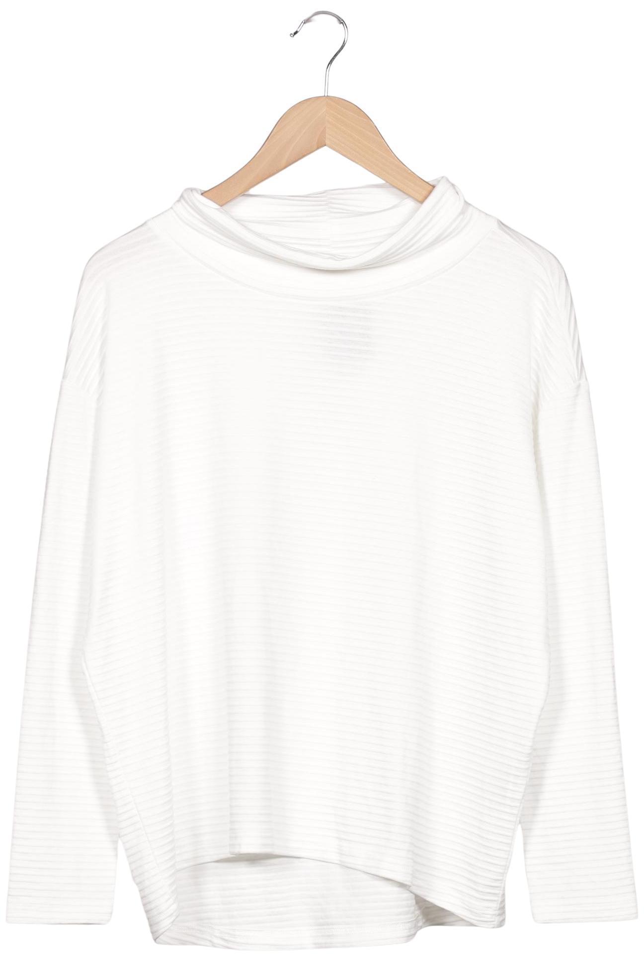 

Tom Tailor Damen Langarmshirt, weiß, Gr. 38