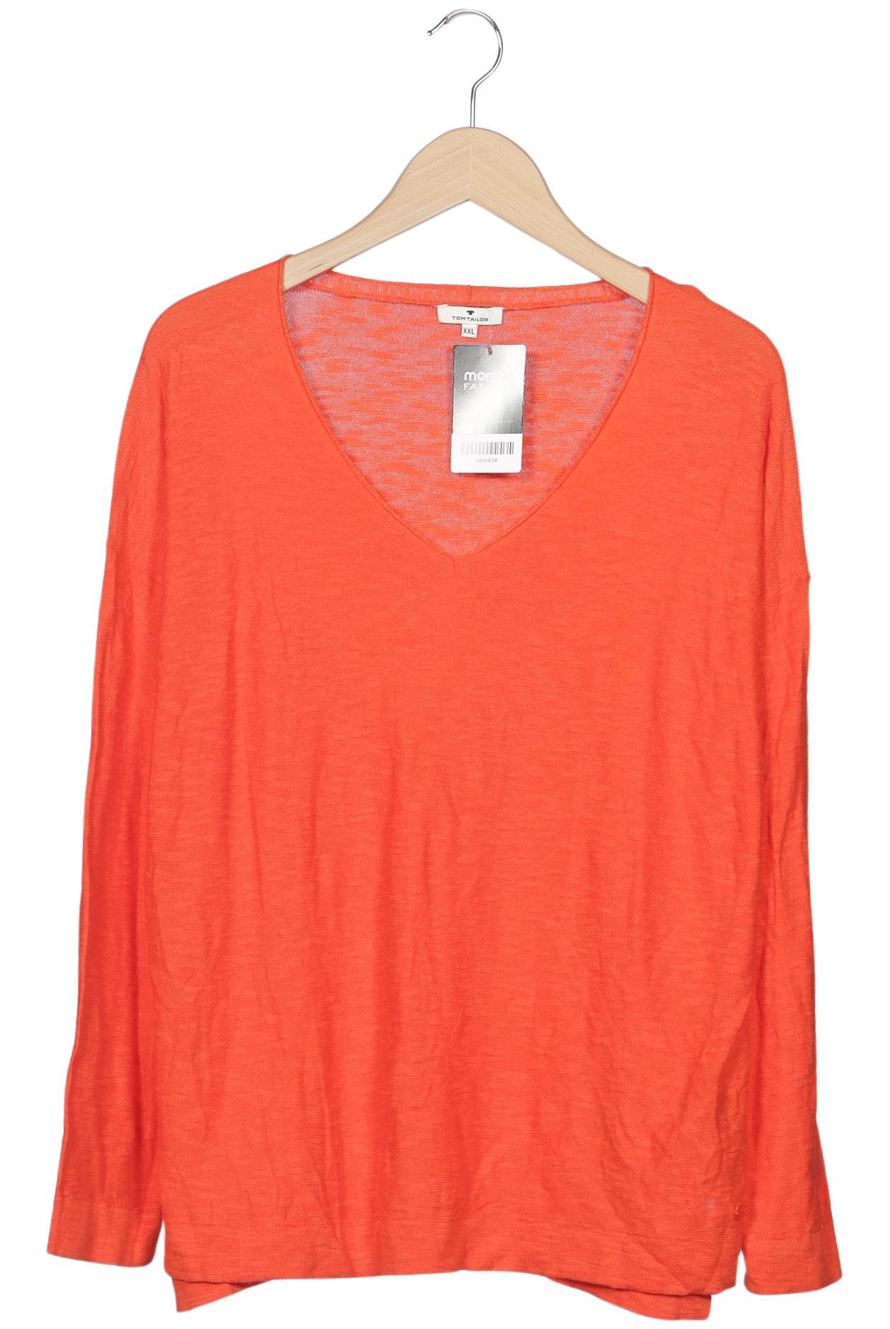 

Tom Tailor Damen Pullover, orange, Gr. 46