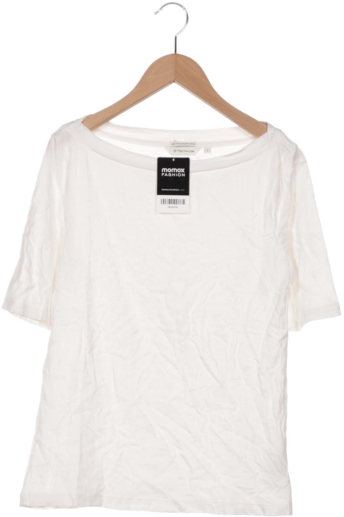 

Tom Tailor Damen T-Shirt, weiß, Gr. 36