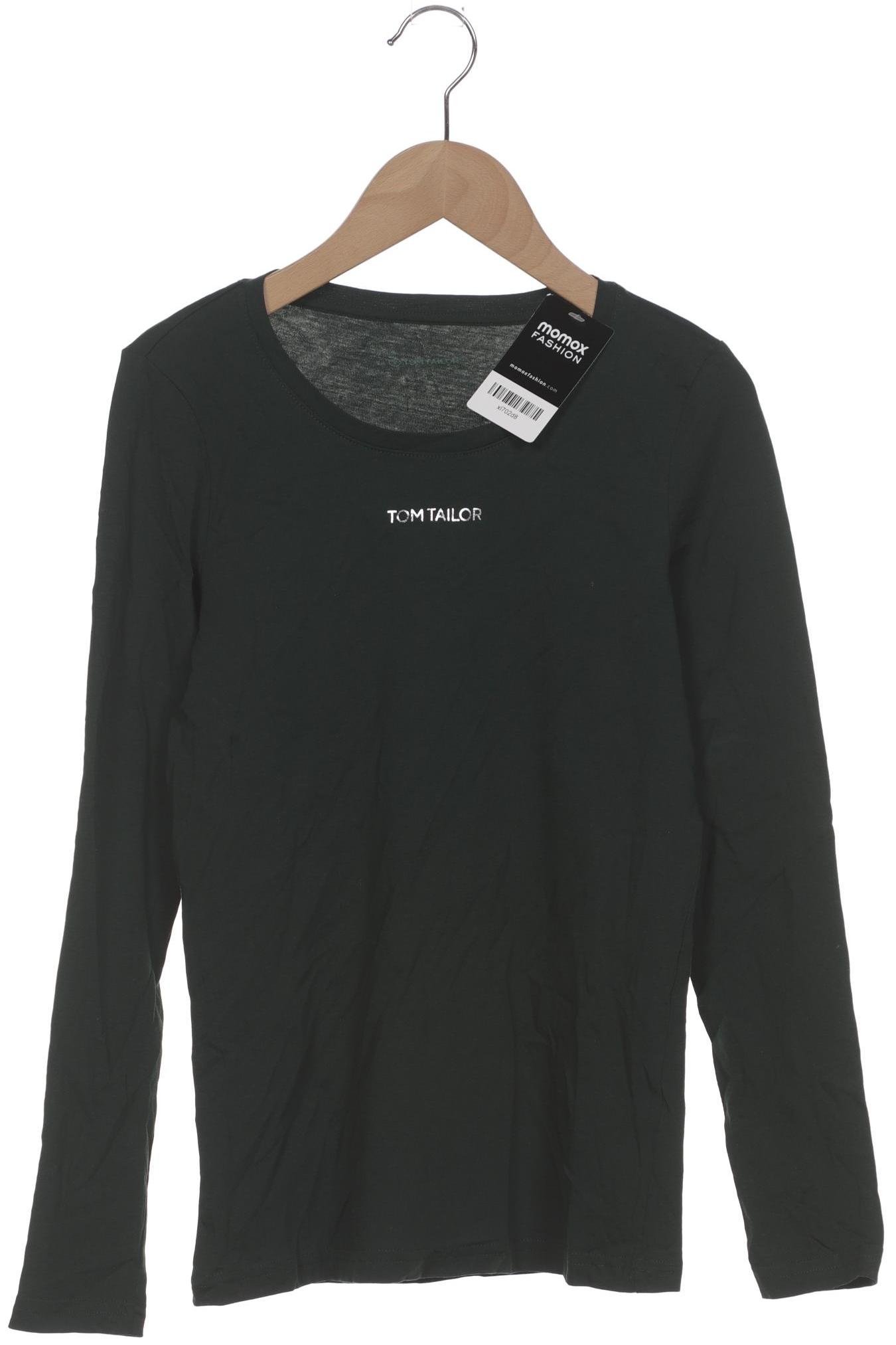 

Tom Tailor Damen Langarmshirt, grün, Gr. 36