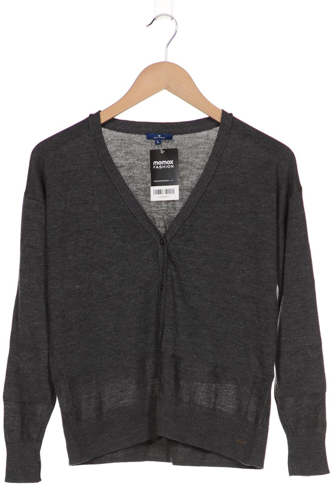

Tom Tailor Damen Strickjacke, grau