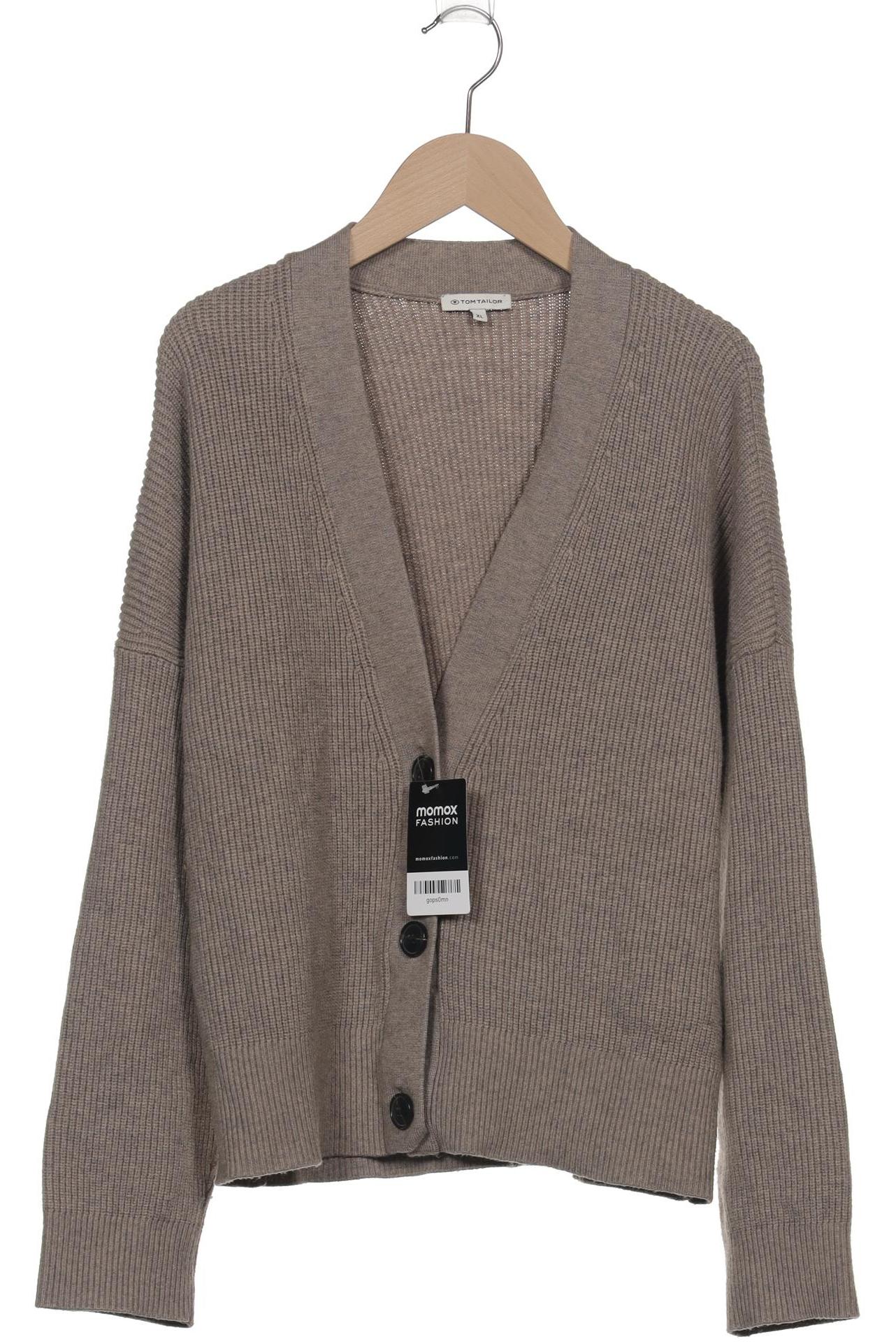 

Tom Tailor Damen Strickjacke, braun, Gr. 44