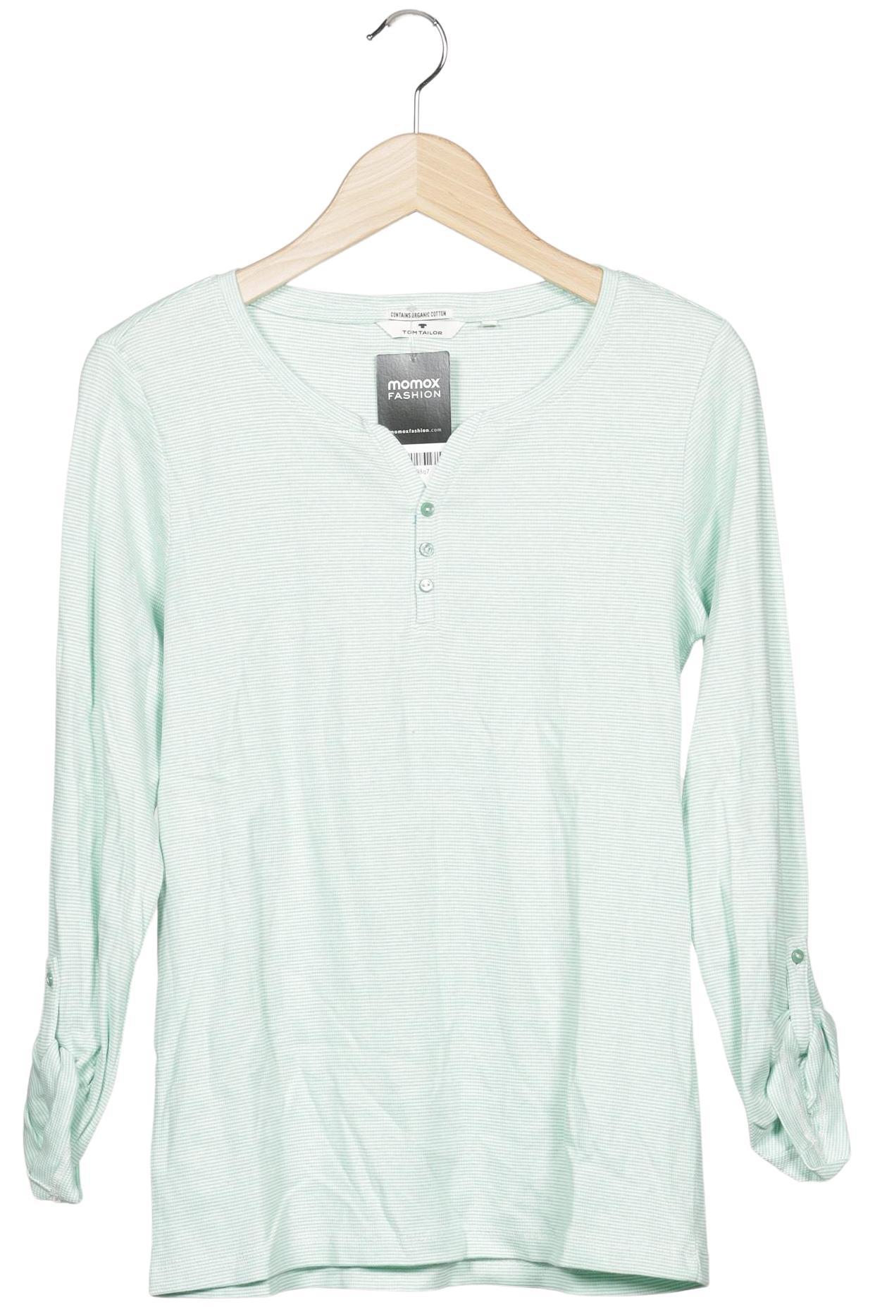 

Tom Tailor Damen Langarmshirt, hellgrün, Gr. 42